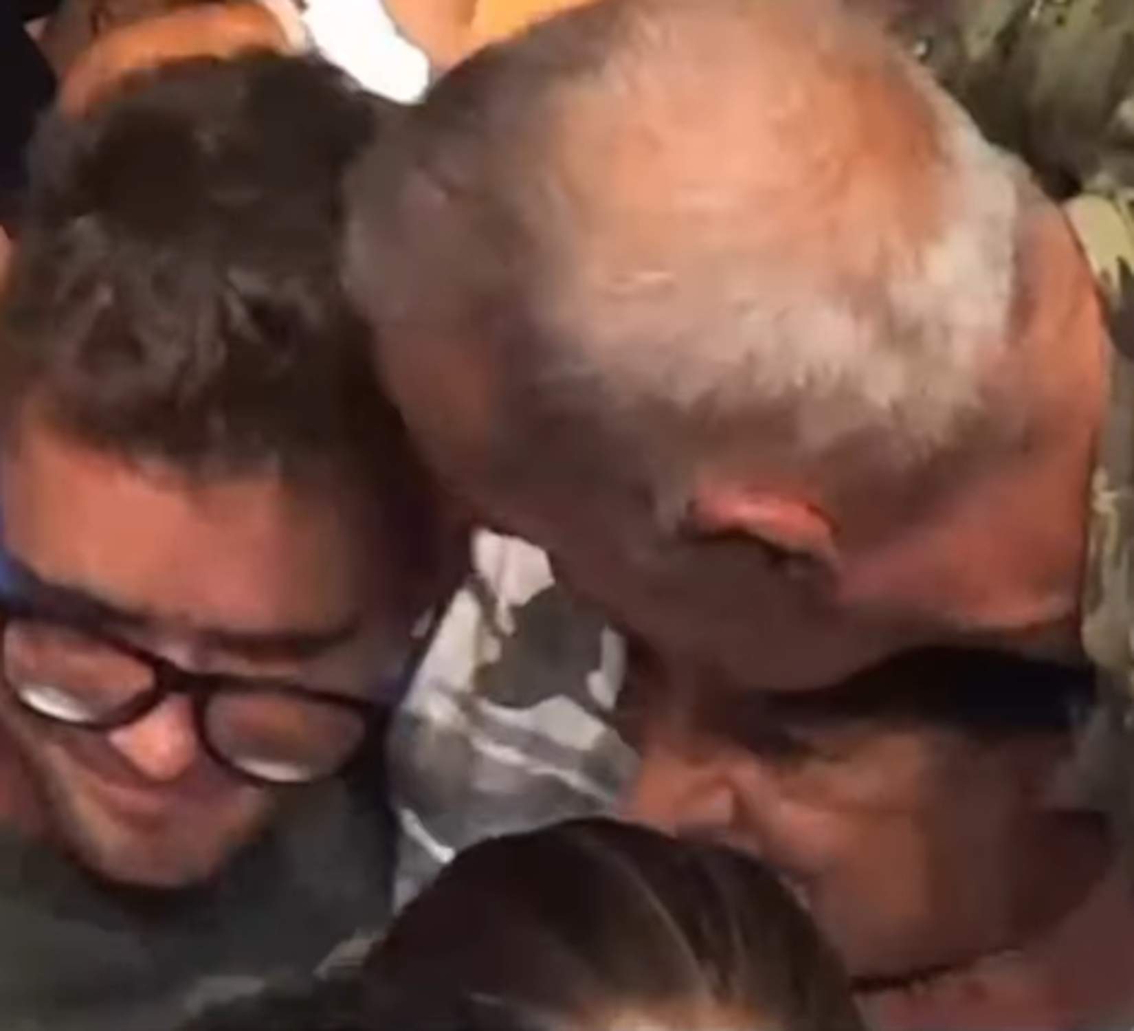 Lágrimas con Quim Masferrer en Borgonyà por lo que ha pasado con unos padres y su hijo en la platea