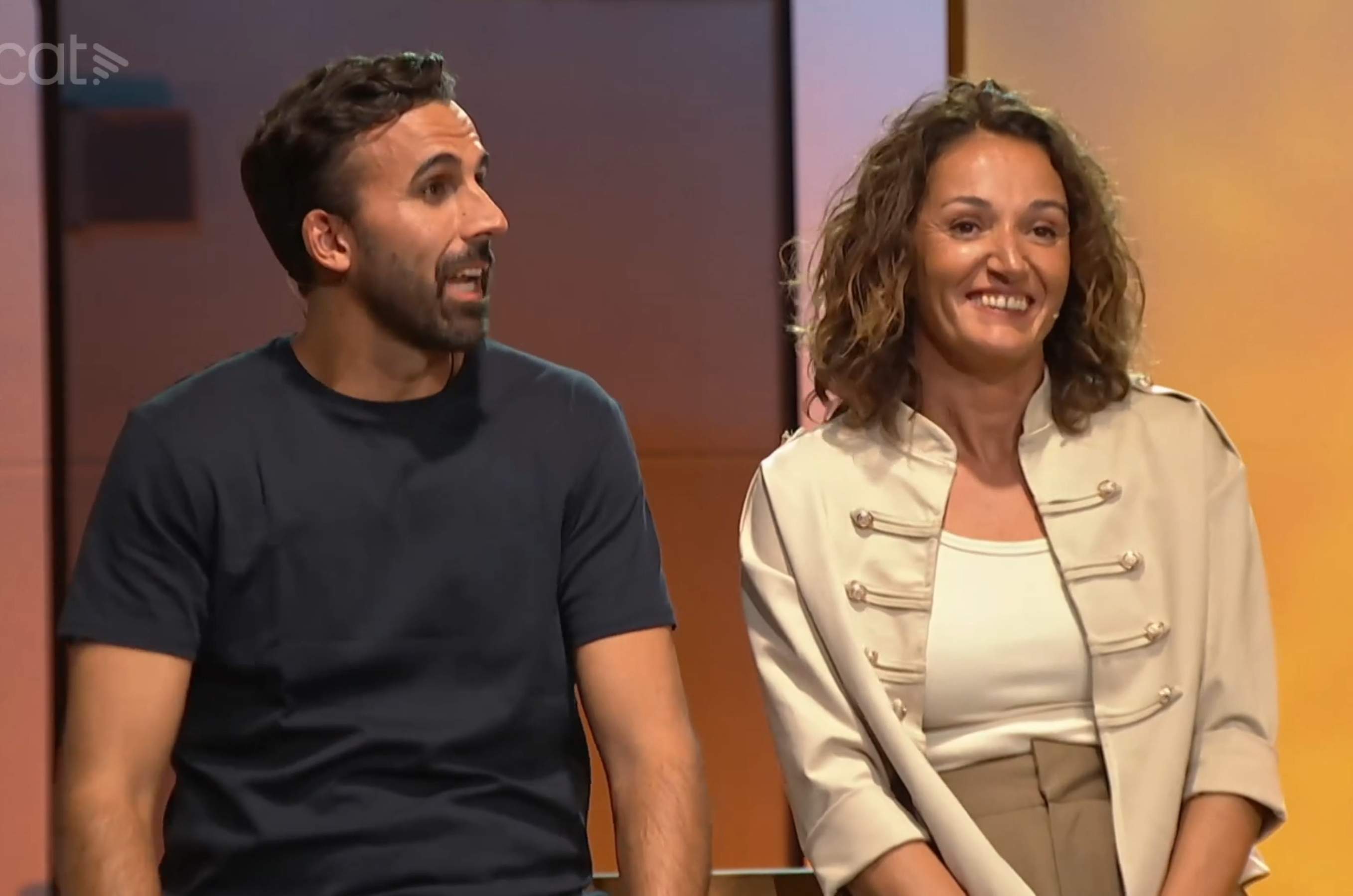Laia Palau y Víctor Sada se confiesan sobre su tensión en 'La travessa': "Te insultaré, pero tú tira"