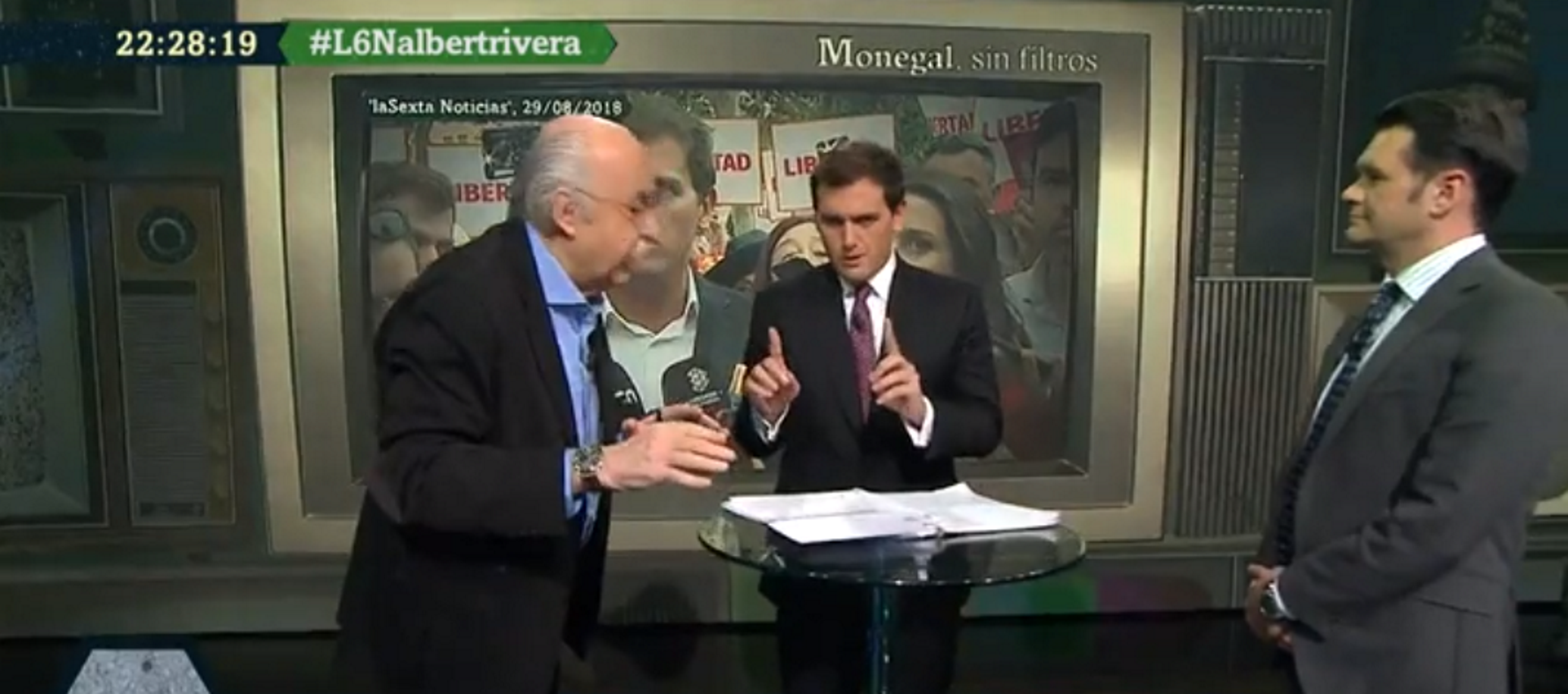 Tensión Rivera-Monegal por los lazos amarillos y TV3 (dejando retratada a Arrimadas)