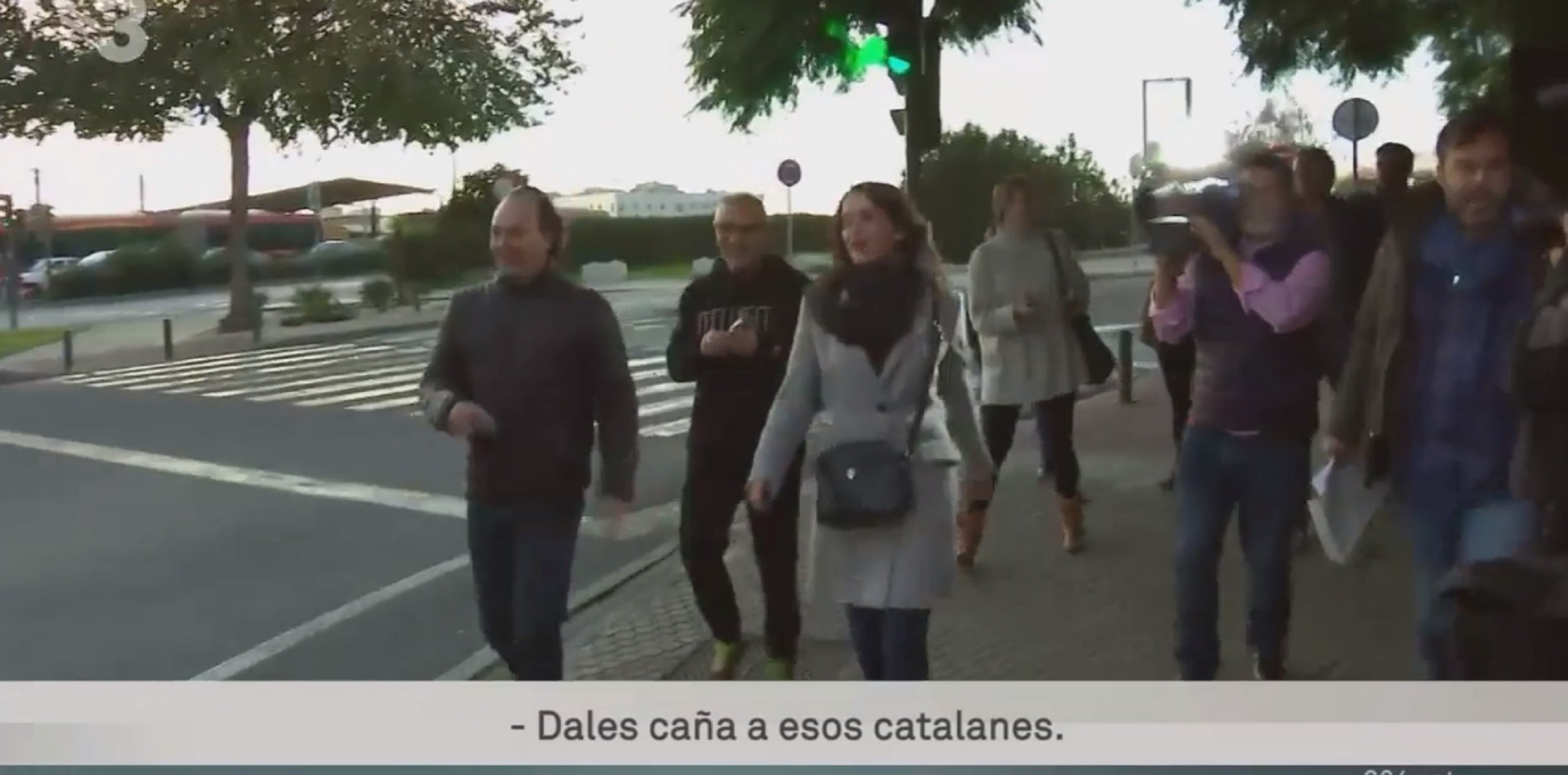 Crits anticatalans a Inés Arrimadas a Andalusia