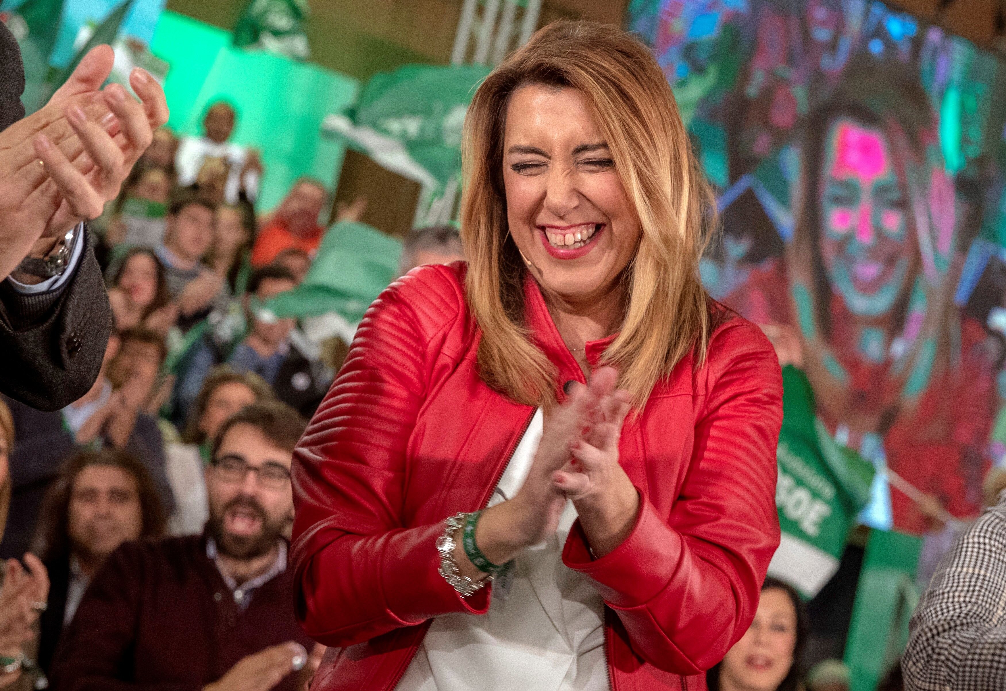 El radical cambio de 'look' de Susana Díaz, apartada del poder en Andalucía