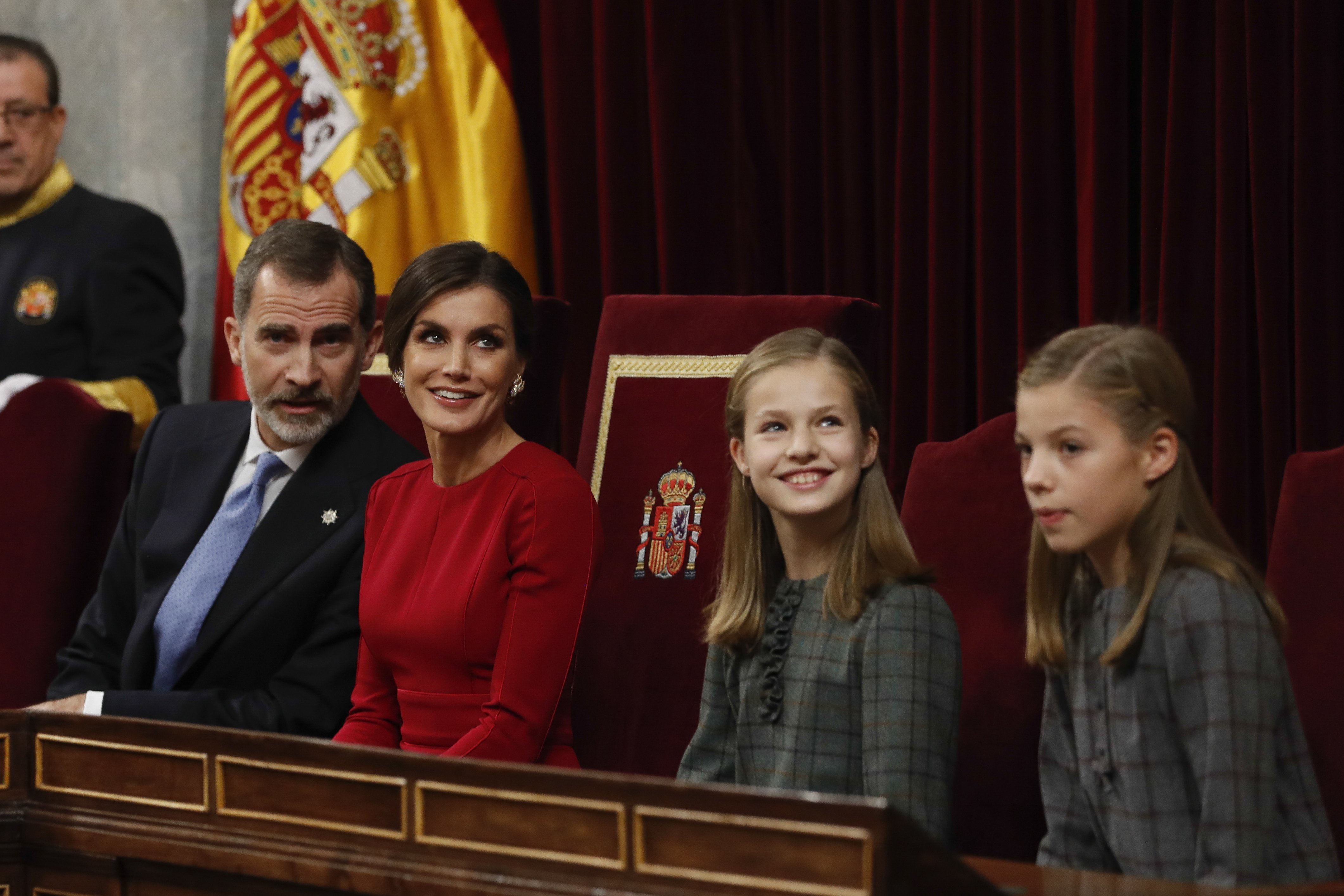 Gestos del 6-D: Letícia, íntima de Sofia; Joan Carles, obligat; les nenes, iguals...