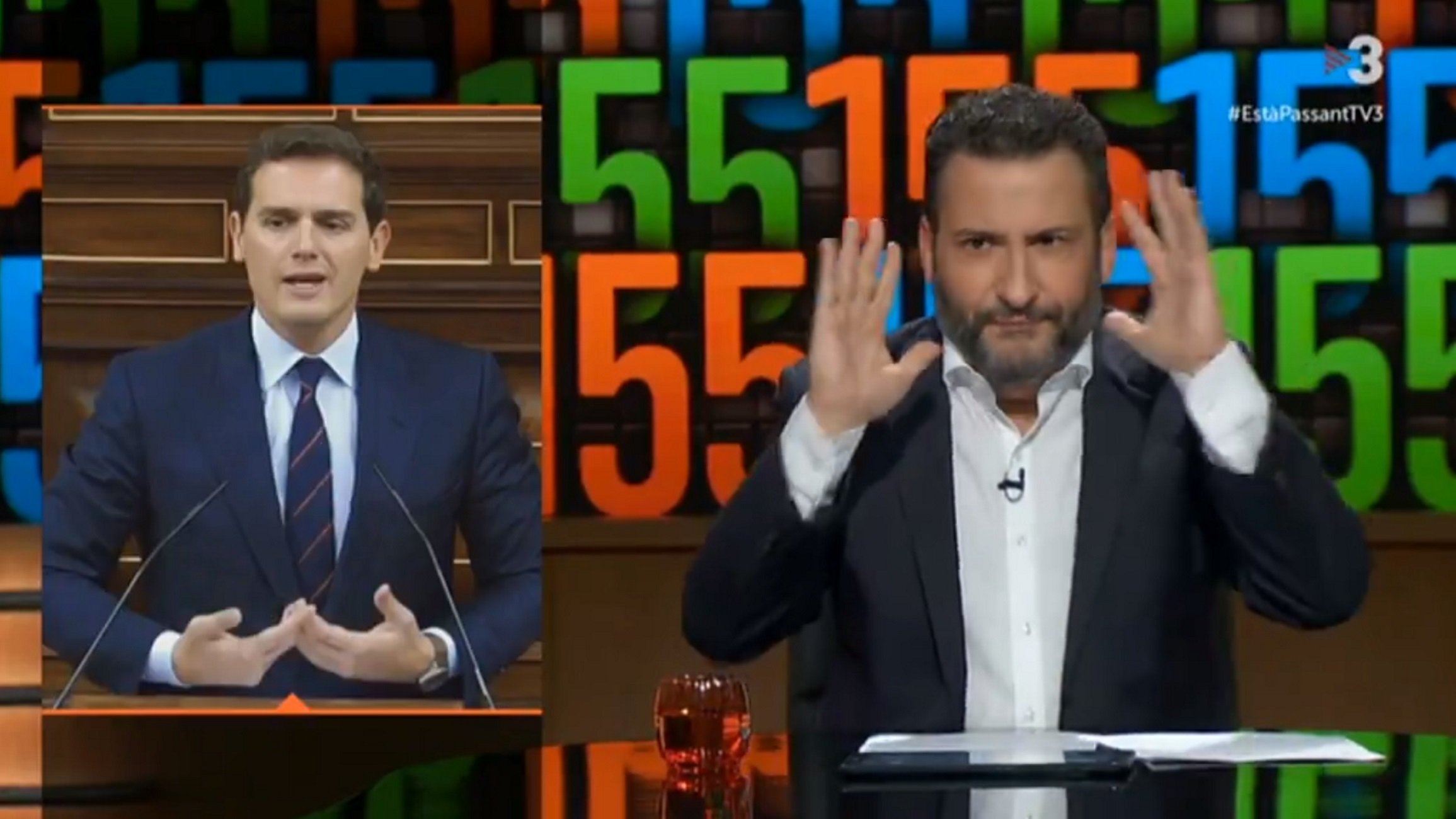 Toni Soler abofetea a un Albert Rivera "histérico" por un corte en la AP-7