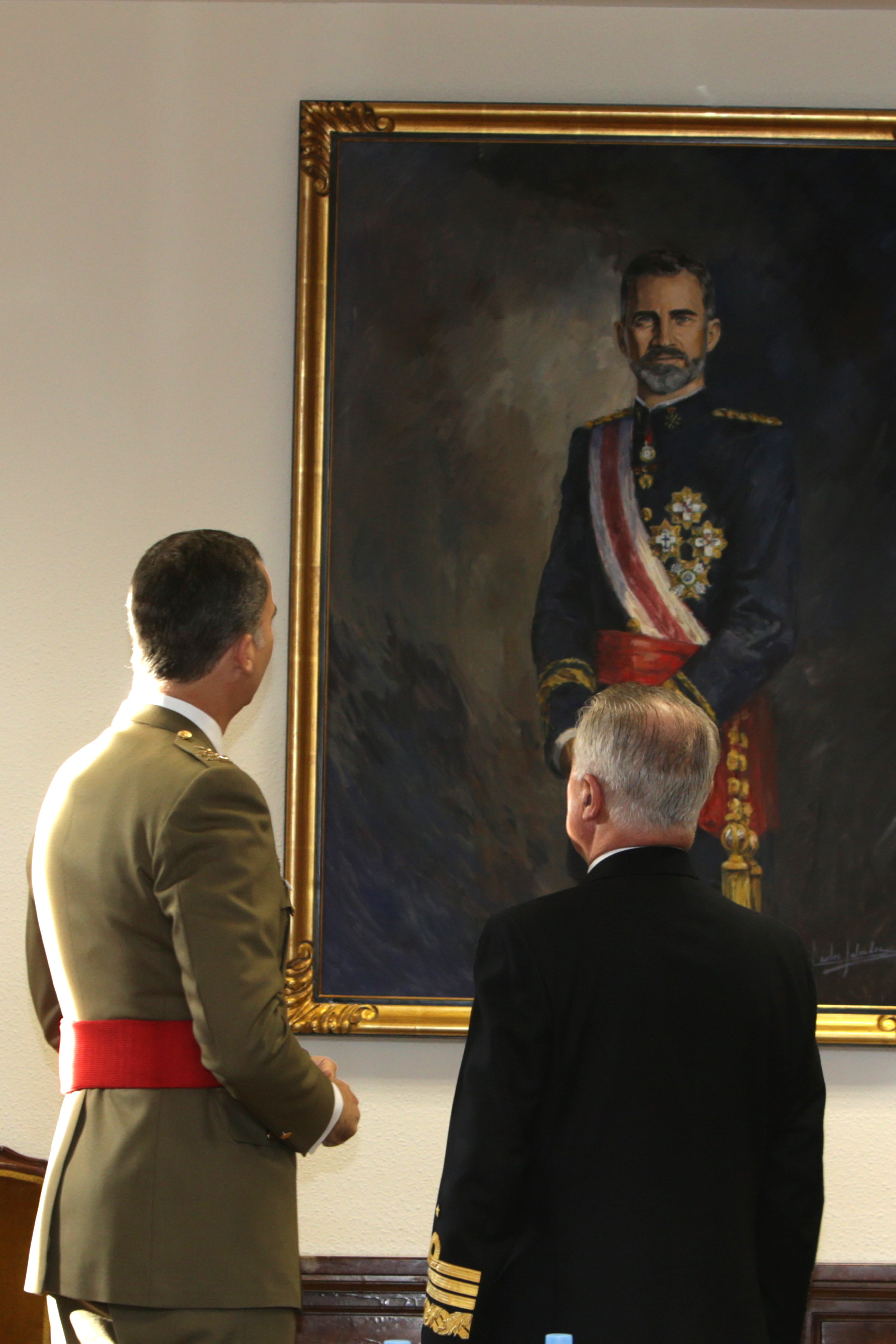 Així va fer de model el rei Felip: "Le tuve que llamar la atención", diu el pintor