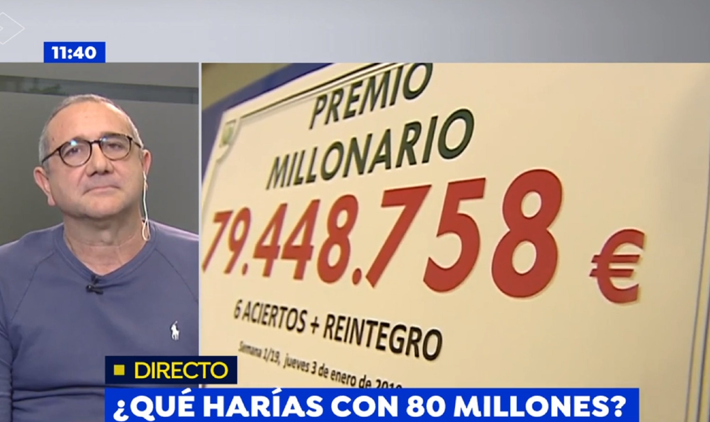 El infierno del lampista ganador de 80 millones a La Primitiva: "Todos me piden"