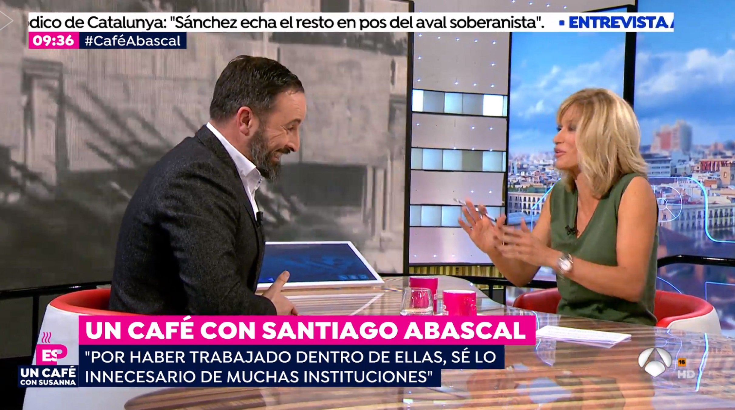 Griso entrevista Abascal i la xarxa la trinxa sense pietat pel que ha vist