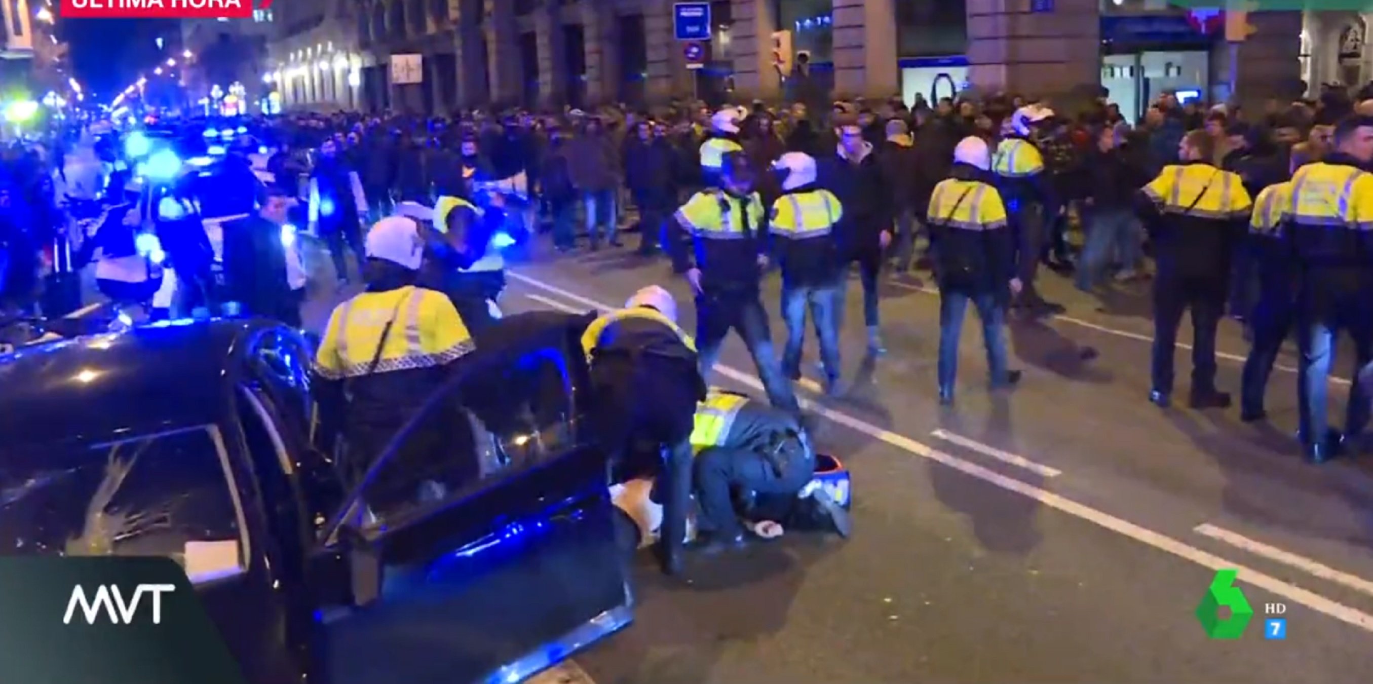 La Sexta muestra en directo el infarto de un chófer en BCN: "No enfoques"