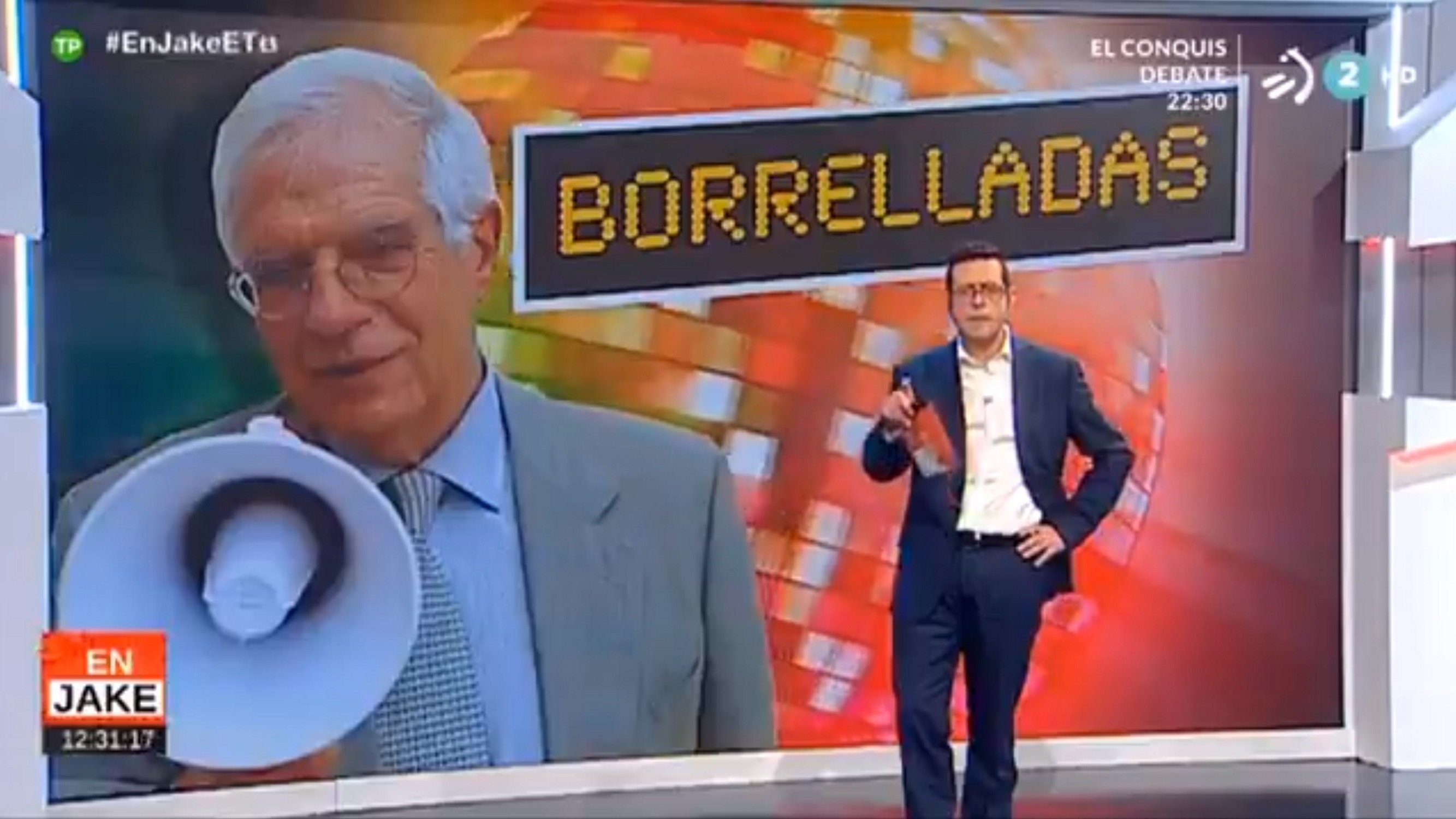 La televisió basca destrossa Borrell per mentider i provocador
