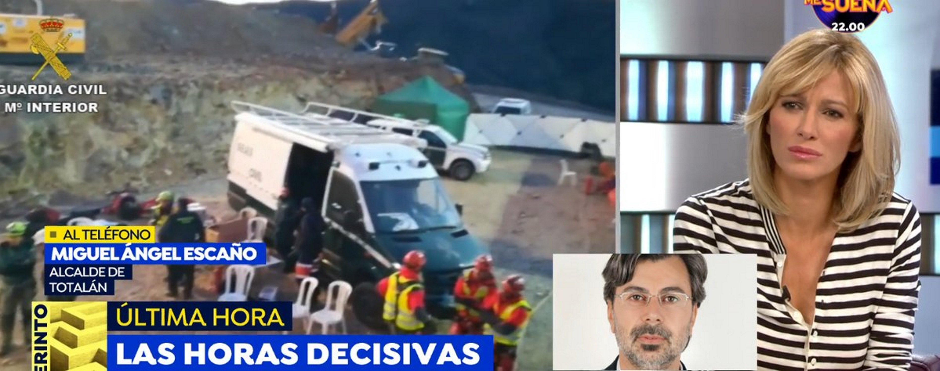 Griso presiona al alcalde de Totalán, devastado por Julen: "Repulsivo, bochornoso"