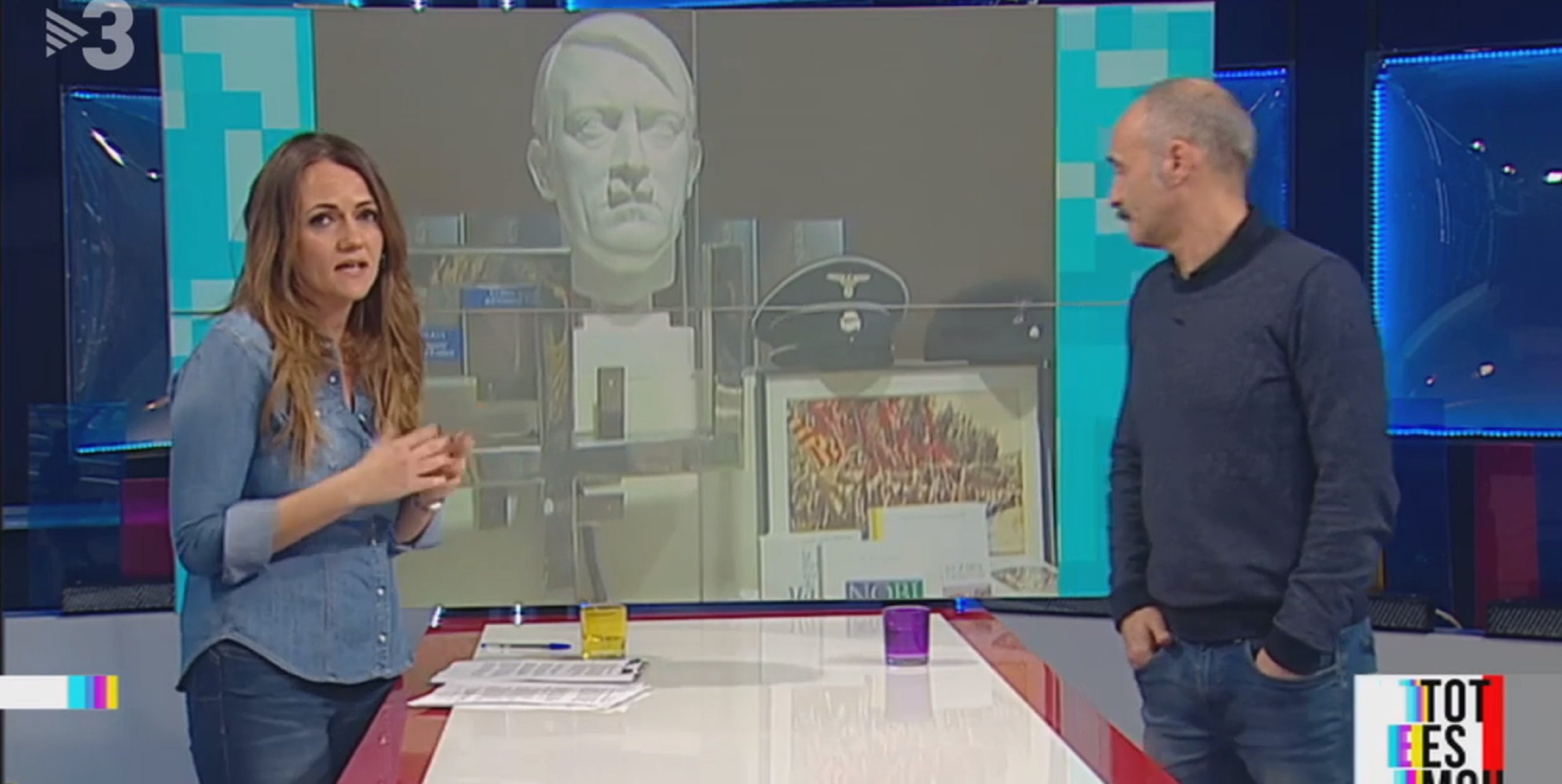 Eduardo Inda acusa a TV3 de nazi: "Usan técnicas de Goebbels"