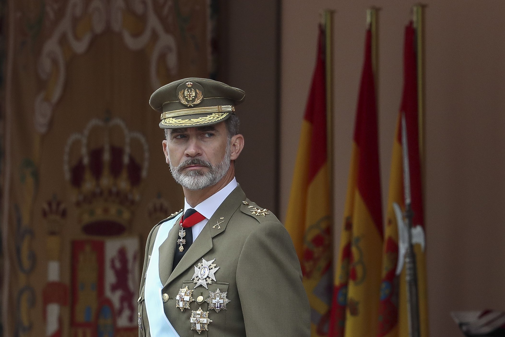 La foto que demuestra que Felipe se está quedando calvo: entradas y pelusa