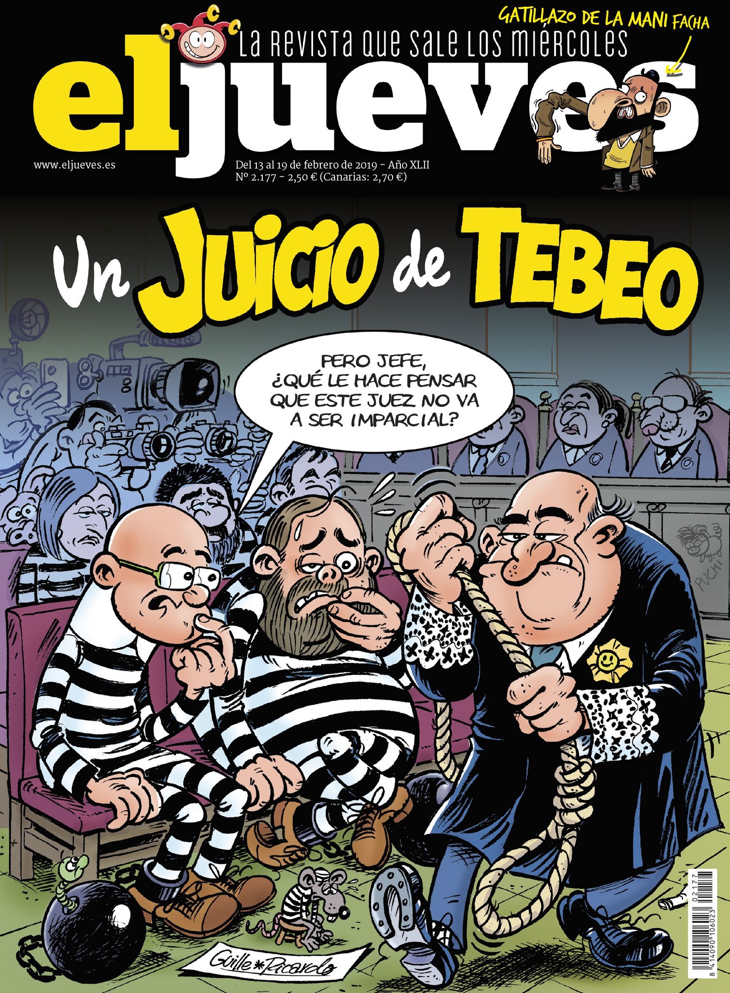 Qui és el porc que ‘El Jueves’ du a la portada sobre el judici del procés?