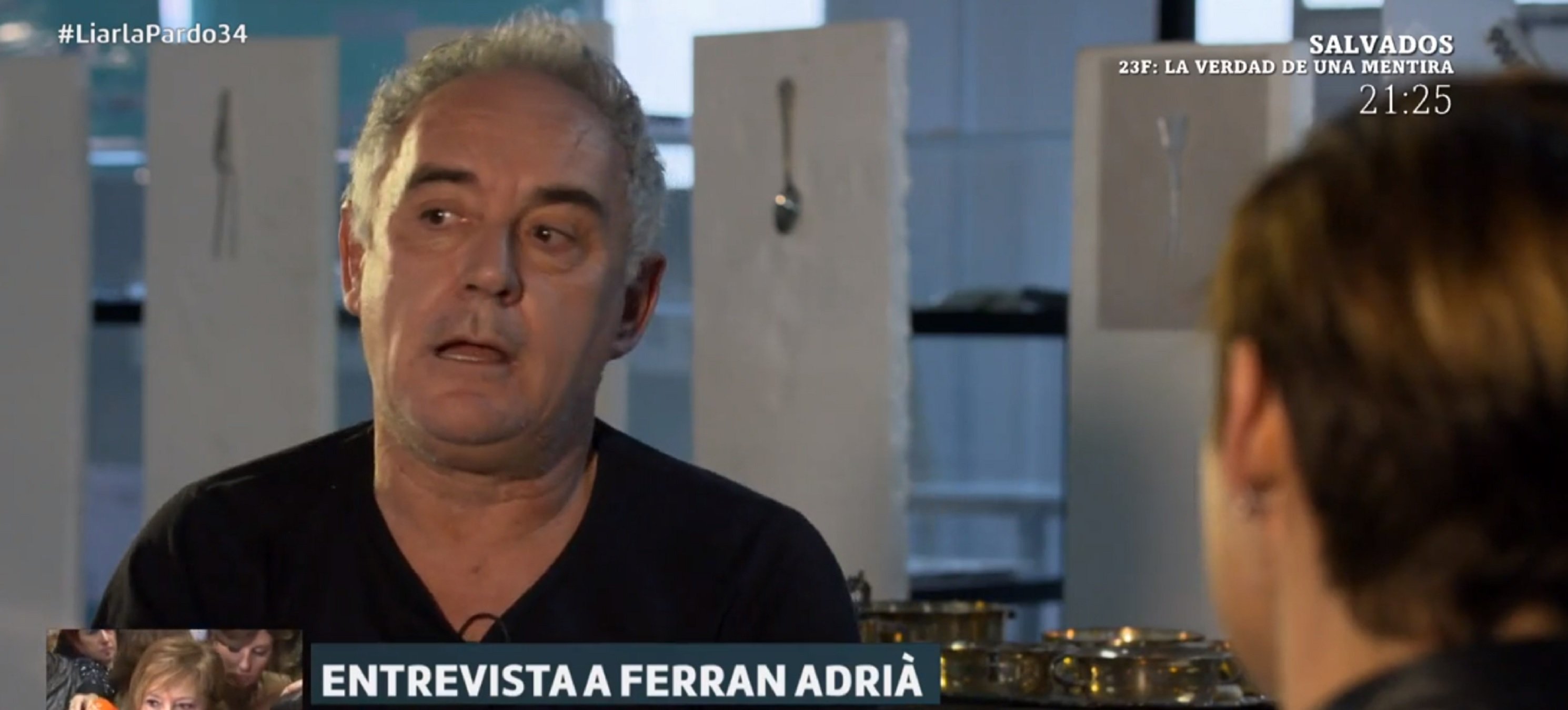 Ferran Adrià i la independència, la resposta que La Sexta no volia sentir