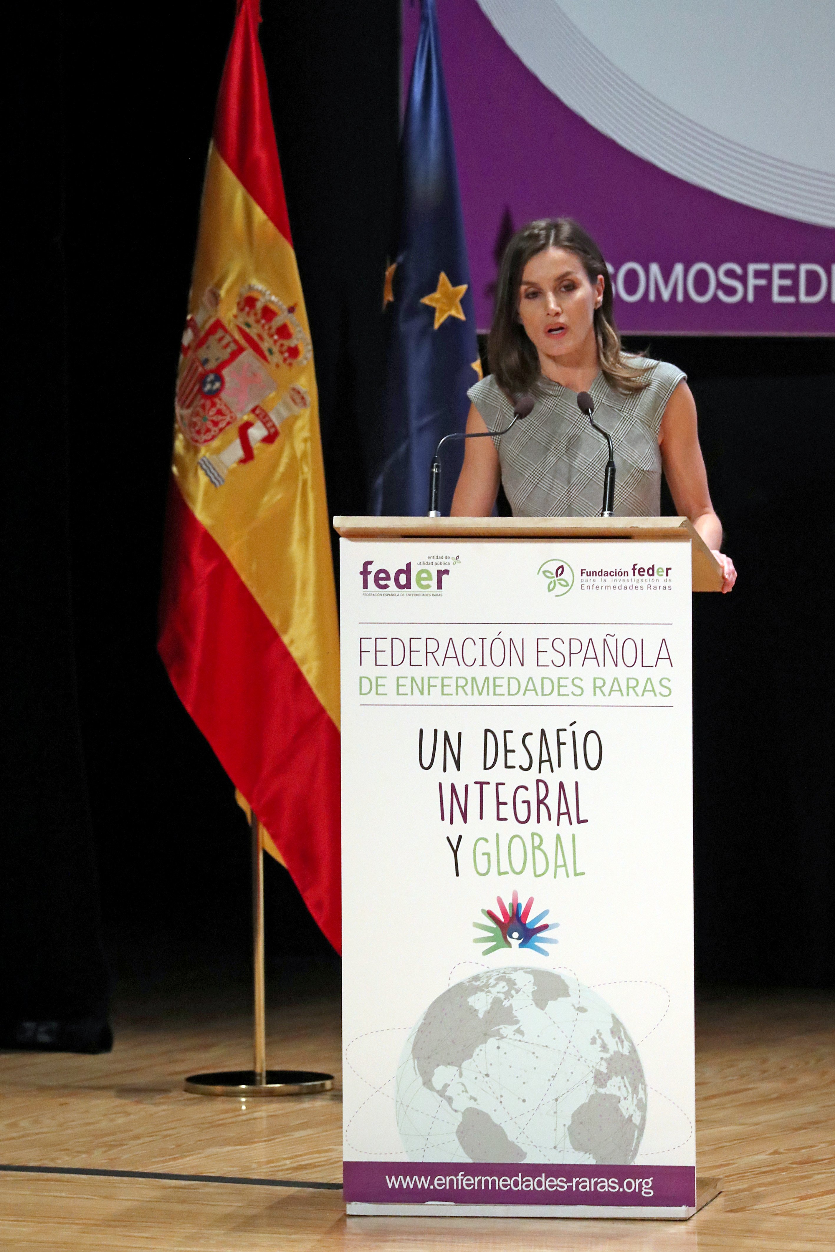 Letizia sorprende con un discurso: "Pido que os permitan ser independientes"