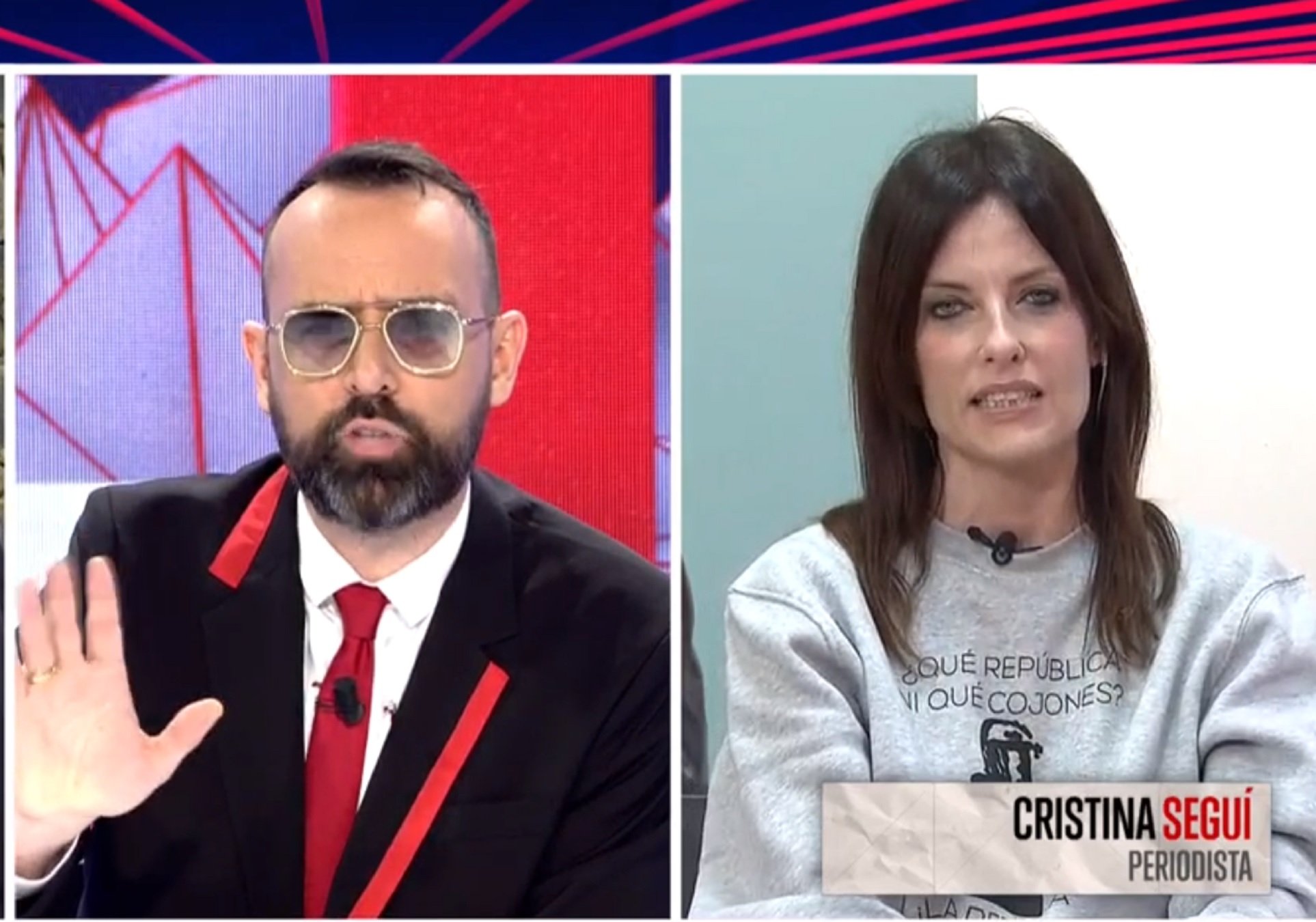 Risto expulsa Seguí per haver insultat Talegón en directe: "gentuza" i felatriz