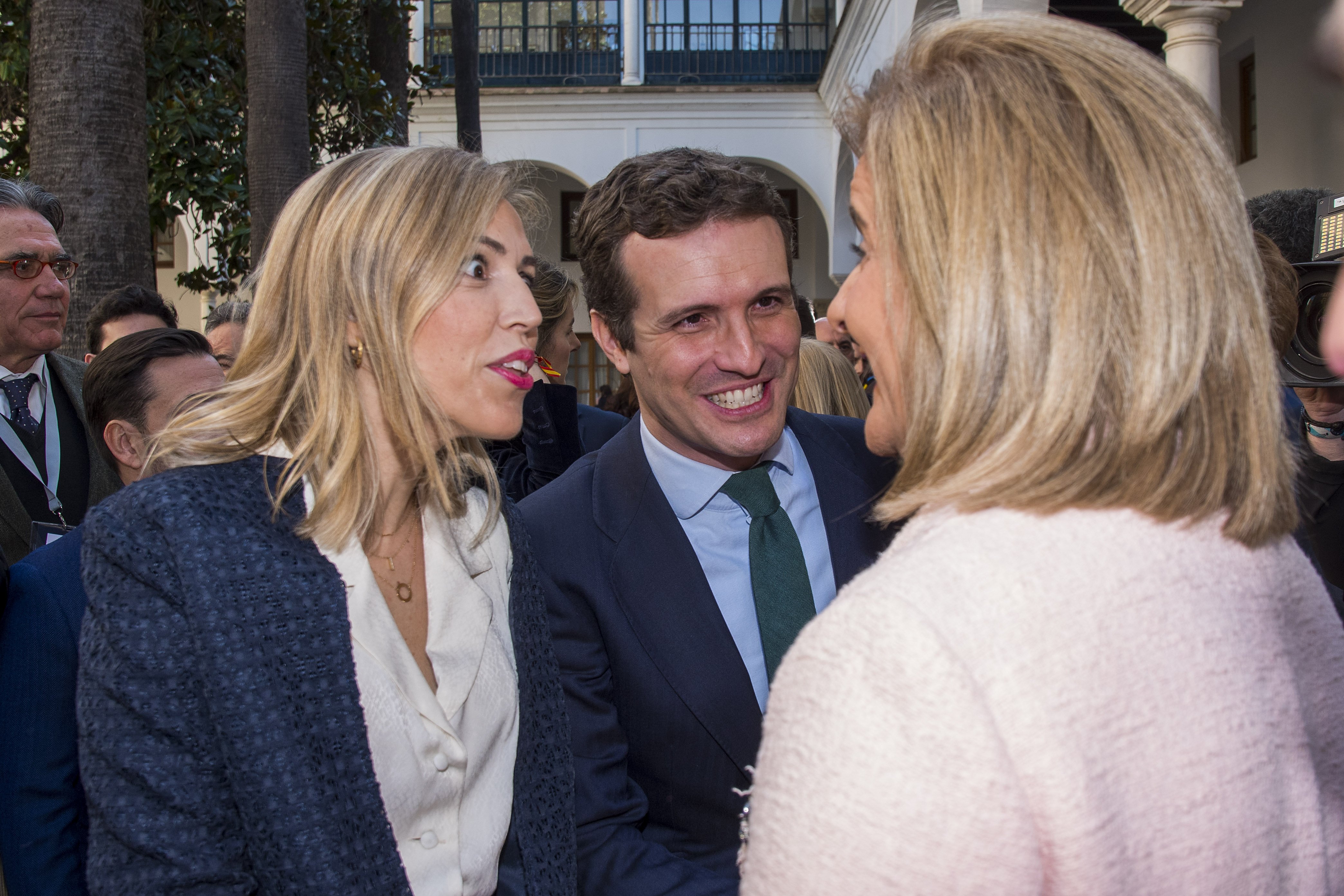 Pablo Casado descriu la seva dona Isabel Torres: "Es discreta. Me complementa"