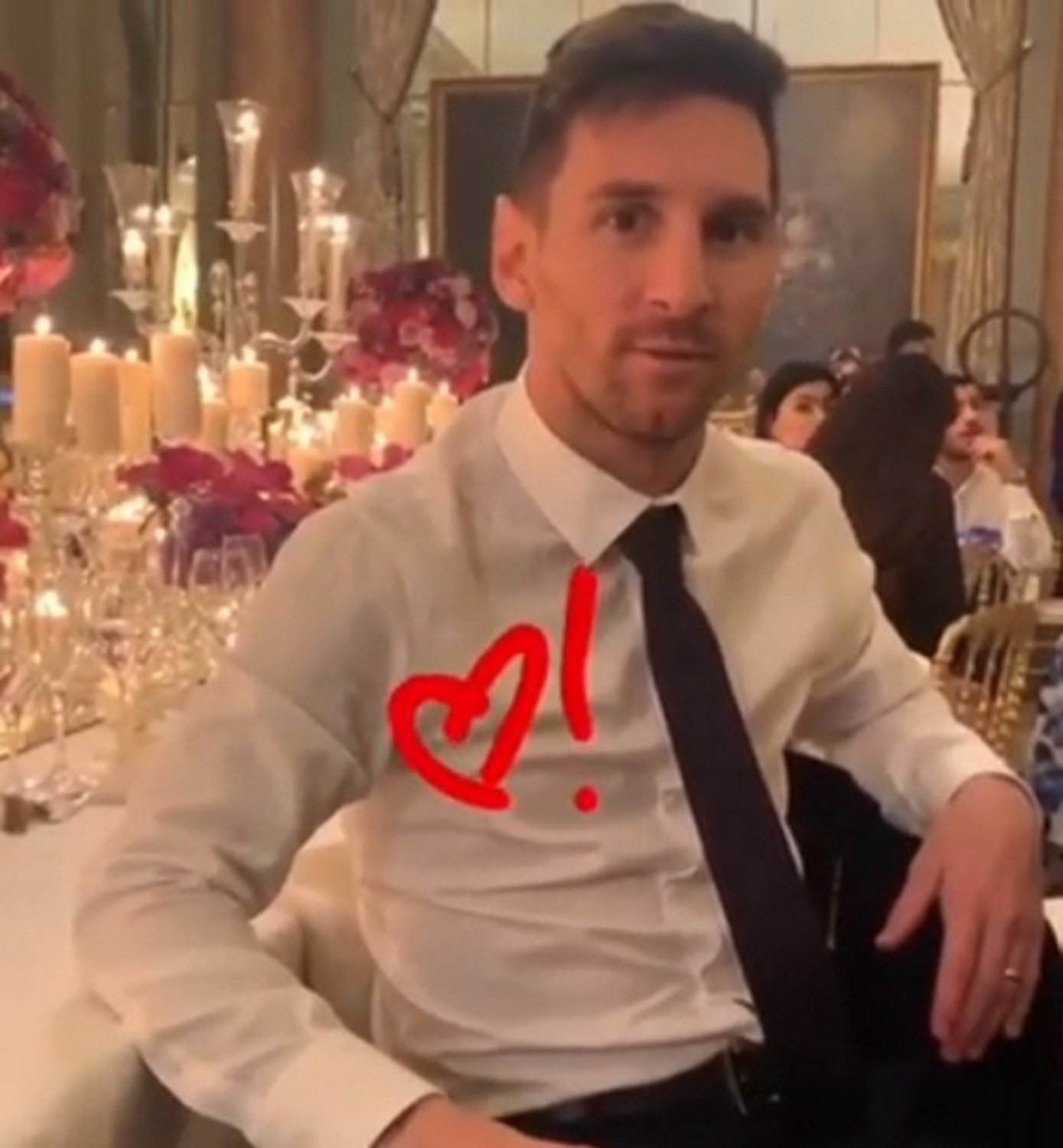 Messi i família, a la festassa ostentosa de Fàbregas pel bateig dels fills