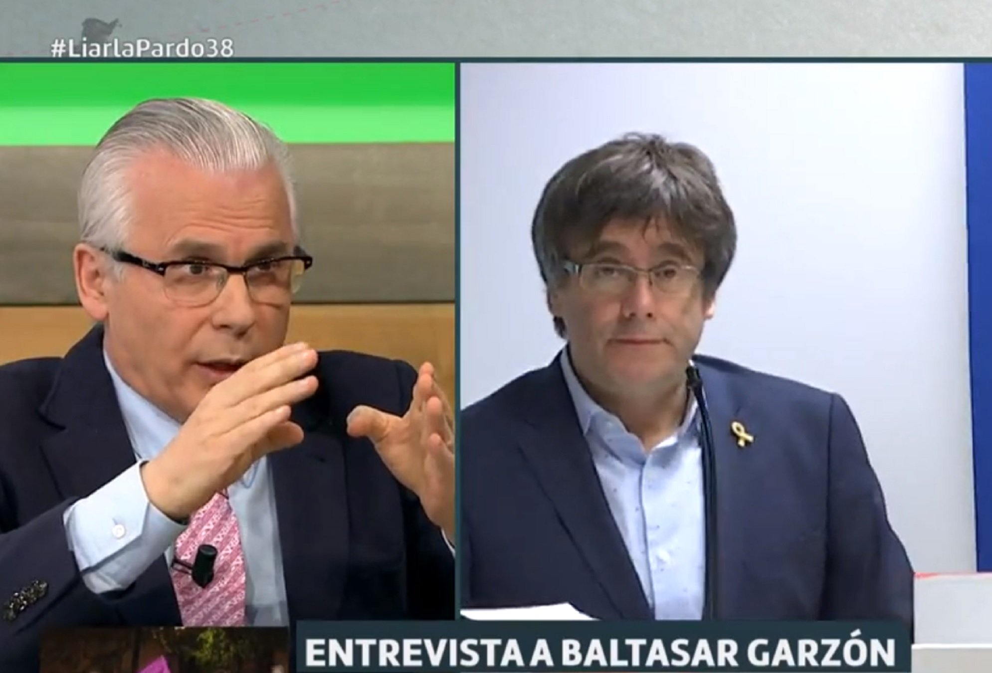 Garzón da la razón a Puigdemont: "Si es eurodiputado no podrá ser detenido"