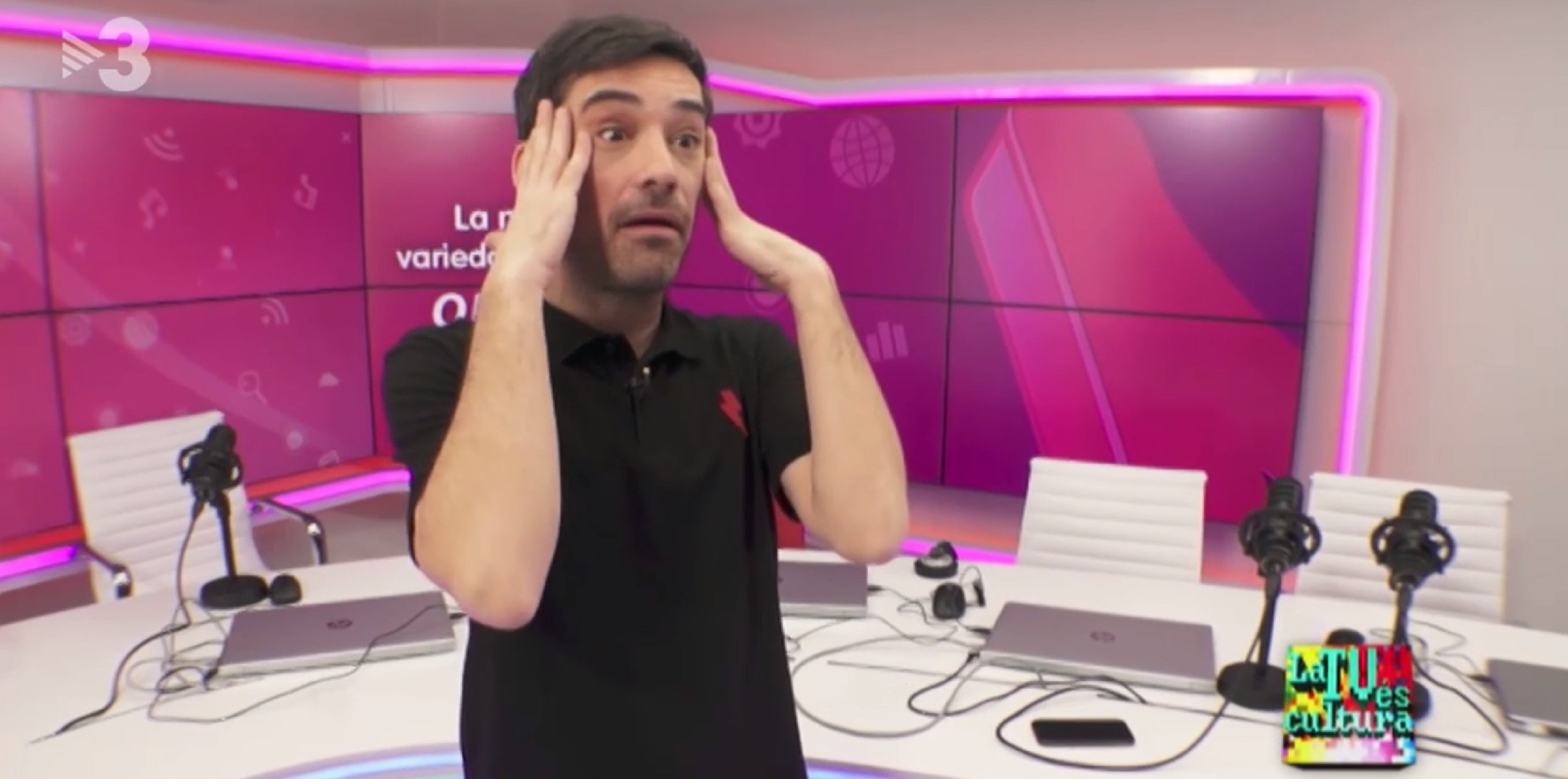 Què fa Jordi Cruz d'Art Attack? TV3 li ensenya genitals: "Han de ser grans"