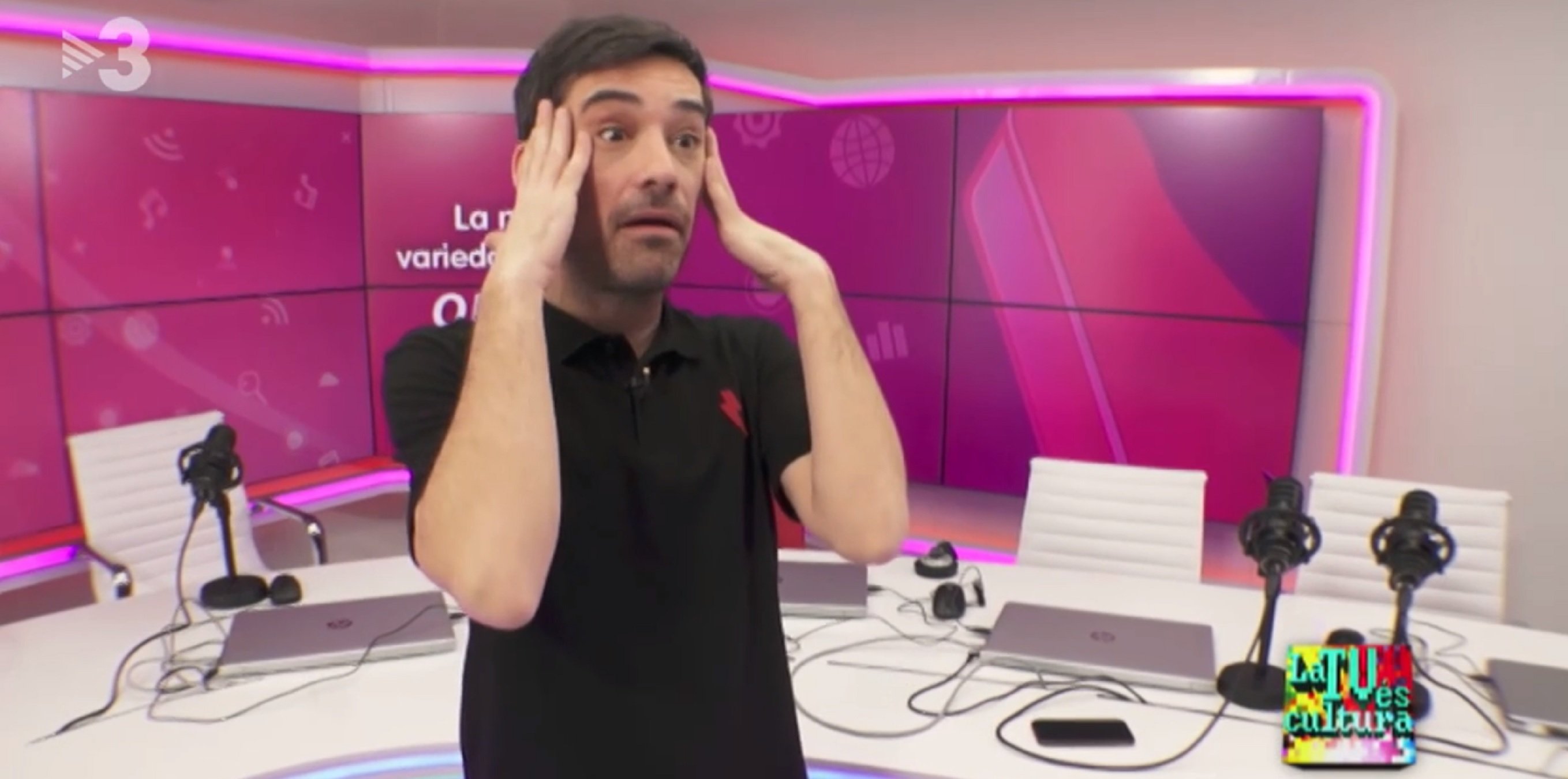 ¿Qué hace Jordi Cruz de Art Attack? TV3 le saca genitales: "Han de ser grandes"