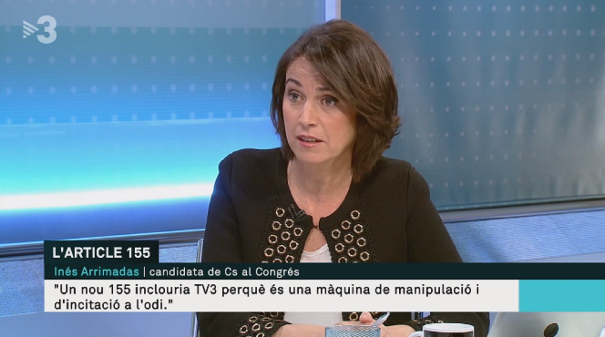 Brutal resposta d'Heredia a una Arrimadas bel·ligerant amb TV3