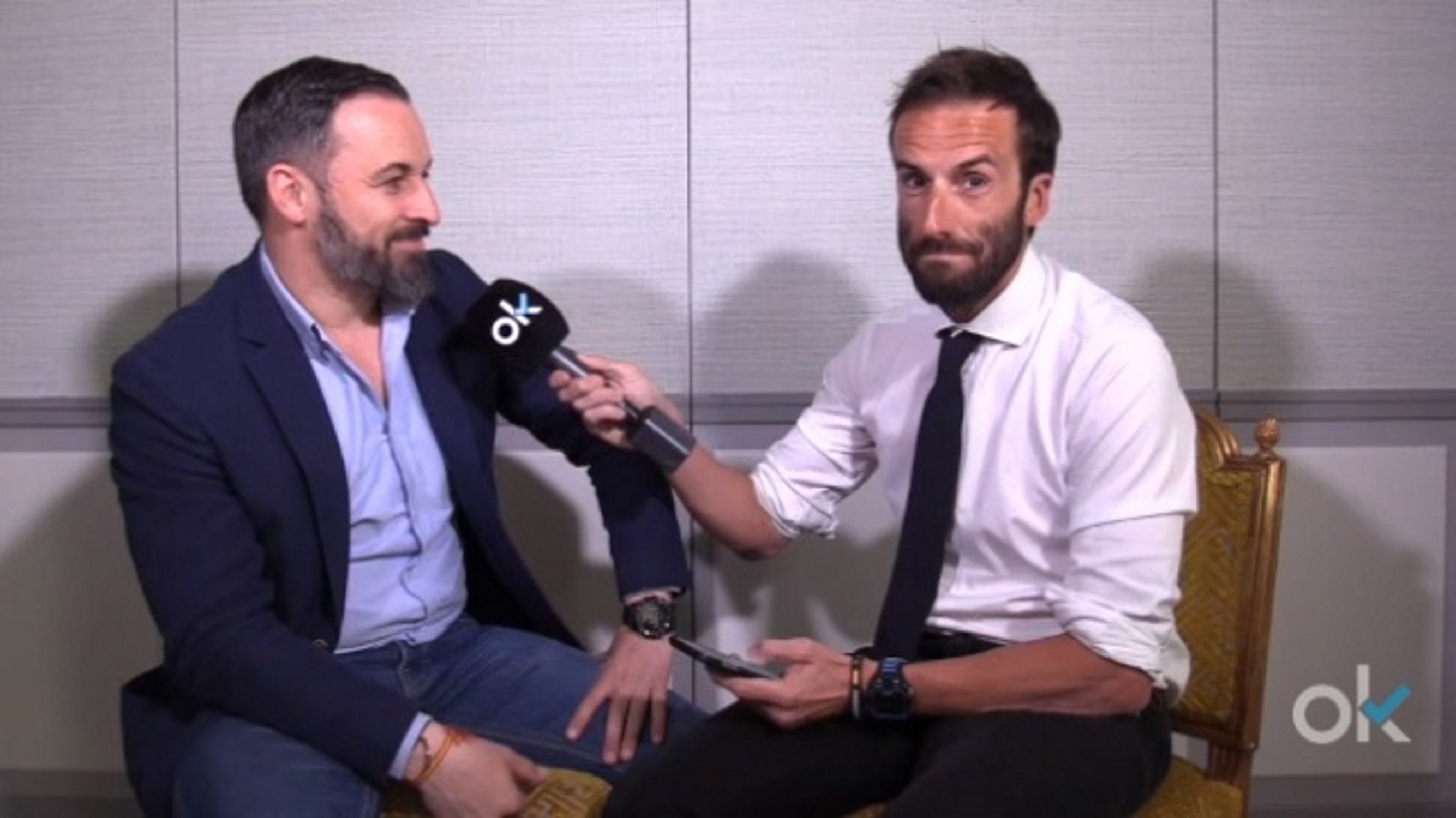 Álvaro Ojeda y la entrevista más repugnante a Abascal: "Rufián a barrer la cárcel"