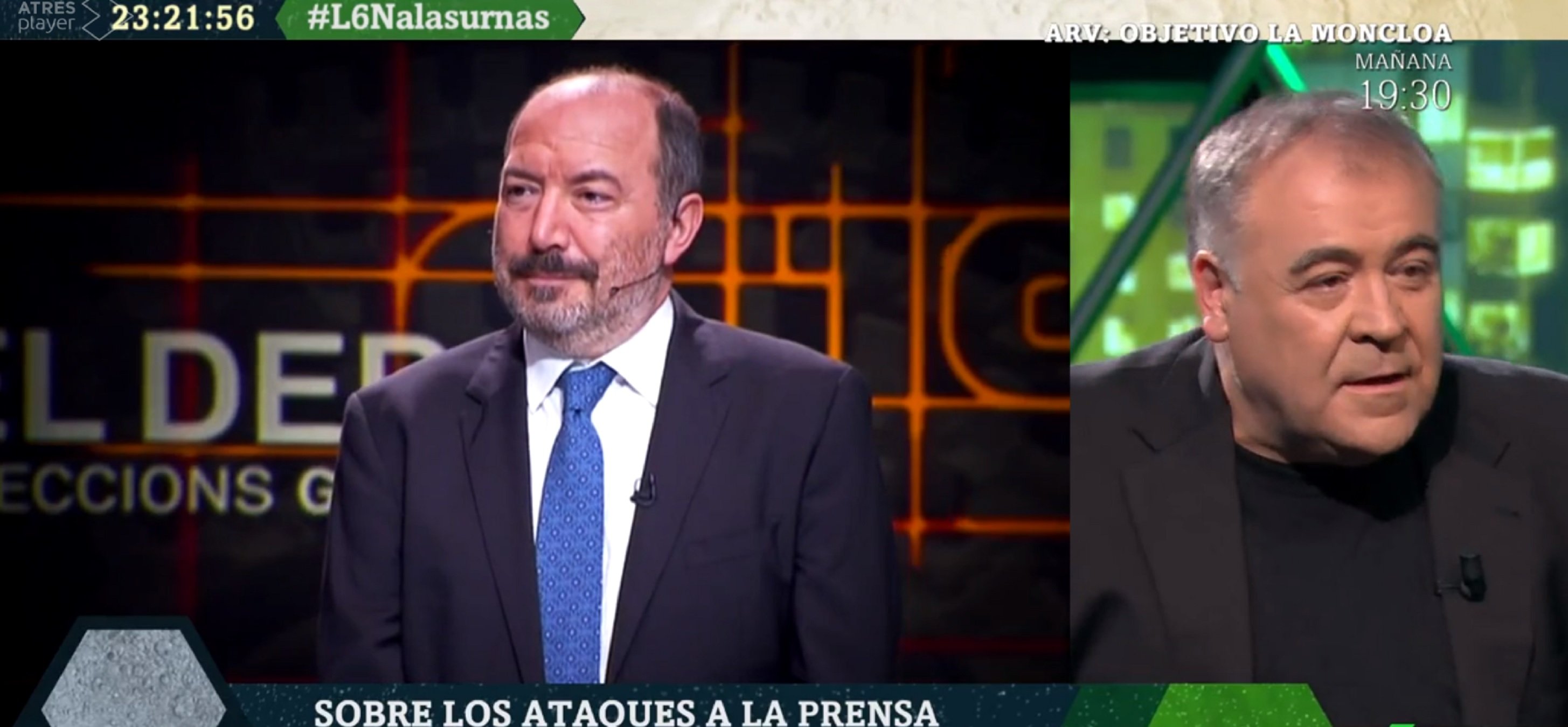 Ferreras ataca TV3: "Valientes Cayetana y Arrimadas, Sanchis está imputado"
