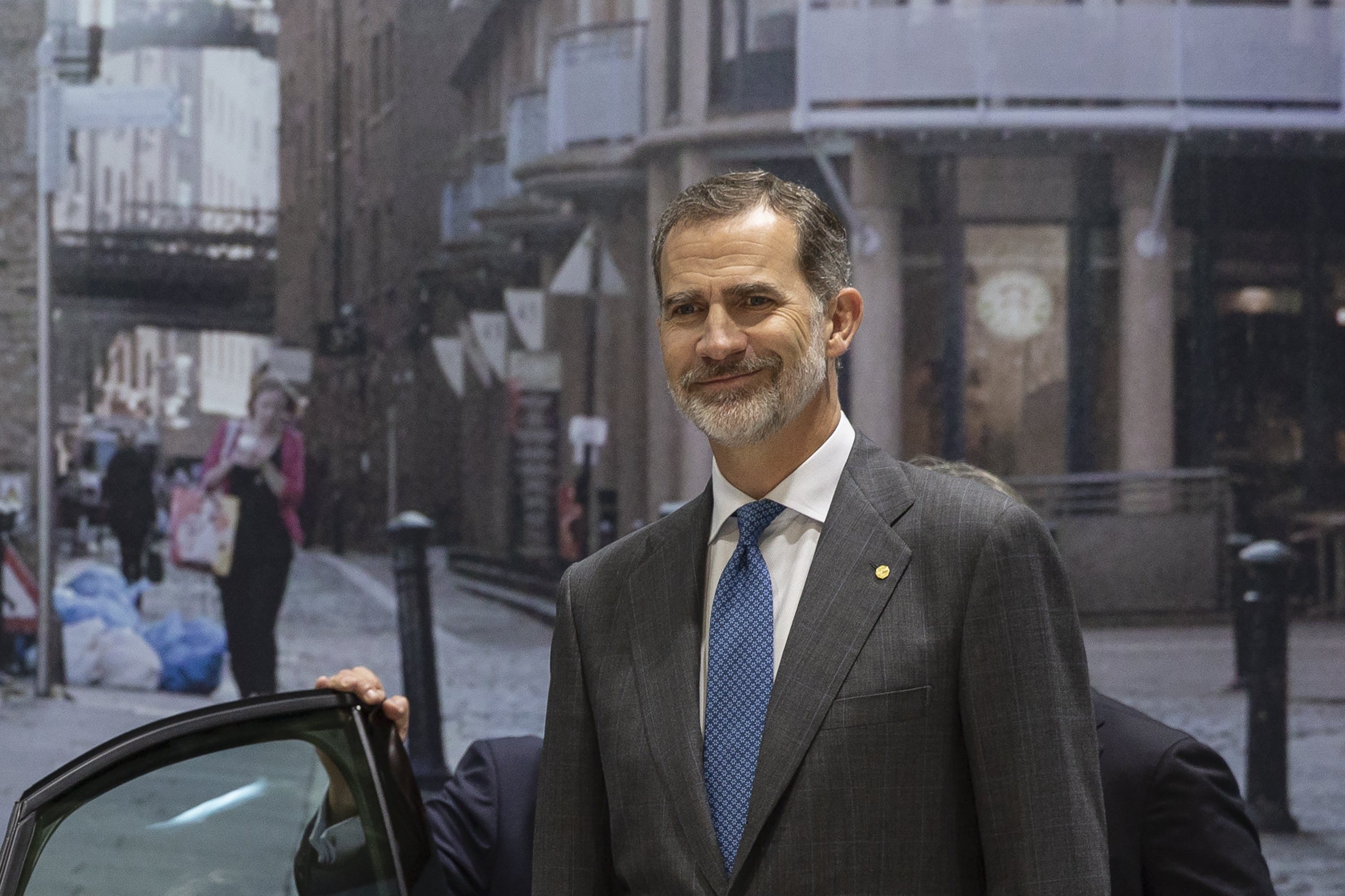 Felip no va al dentista: foto inèdita del rei amb la dentadura molt descuidada