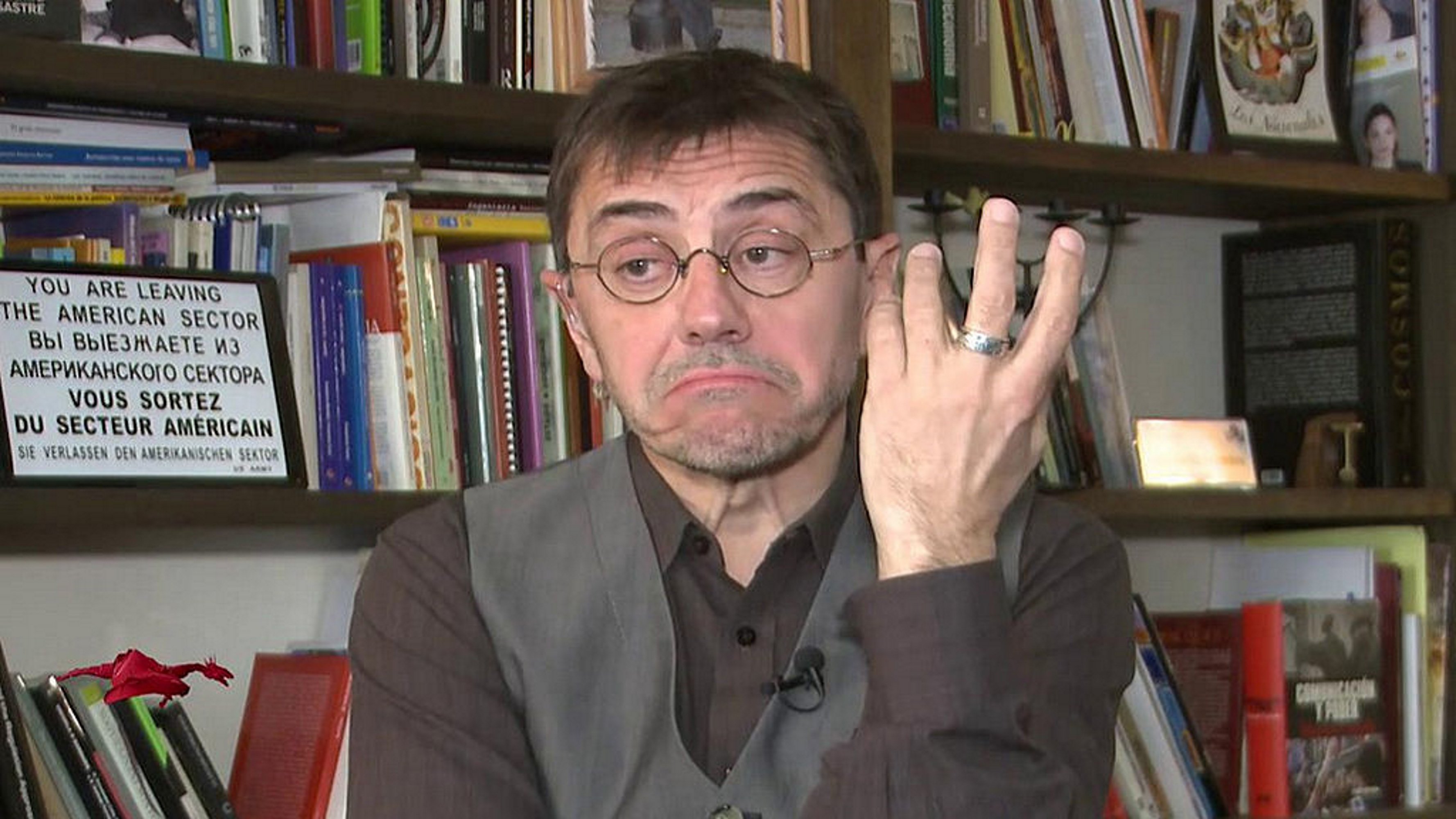 Monedero esclafa el candidat de Vox per la darrera polèmica masclista