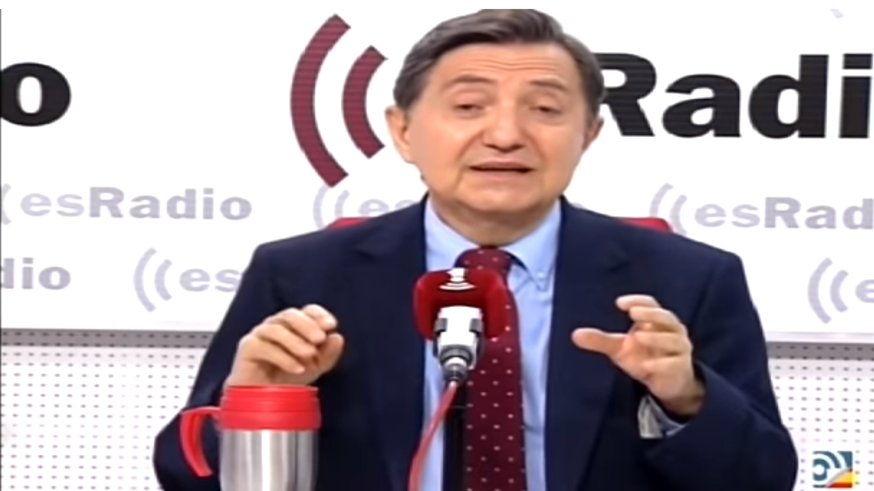 "Rajoy, a la presó!": Losantos, excitadíssim, l'acusa de col·laborar amb ETA