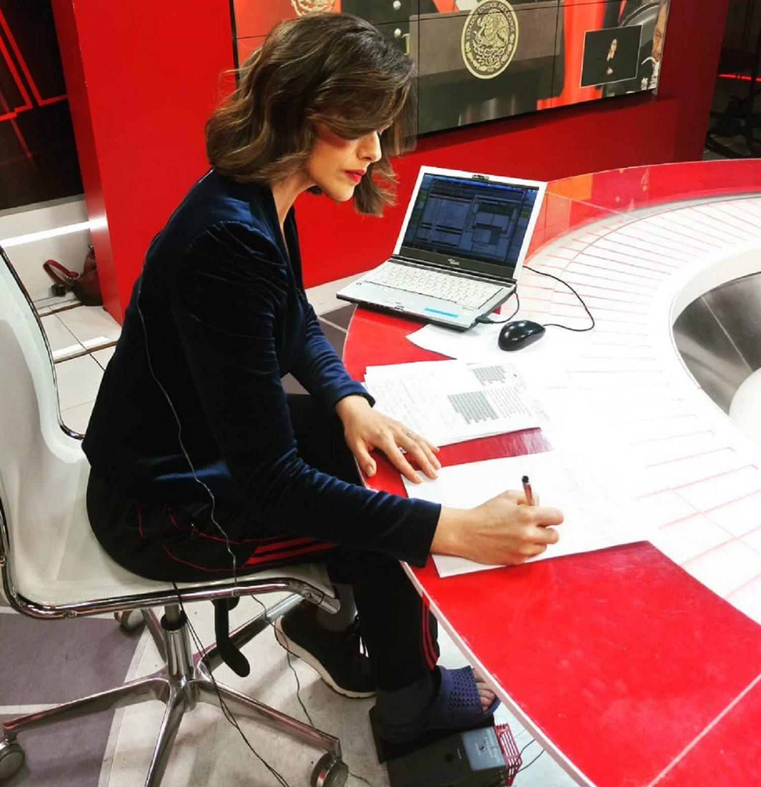 La presentadora Raquel Martínez denuncia un hecho delictivo insólito en TVE