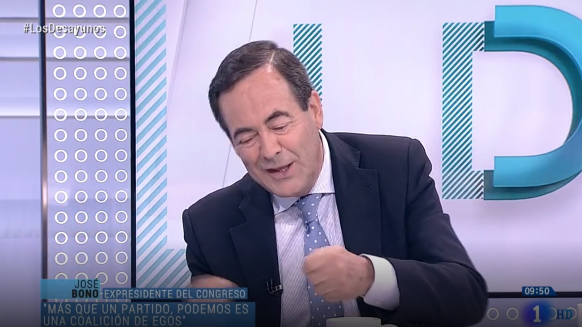 La indignante cita ultramachista de José Bono en TVE: "Repelente, jubílate ya"