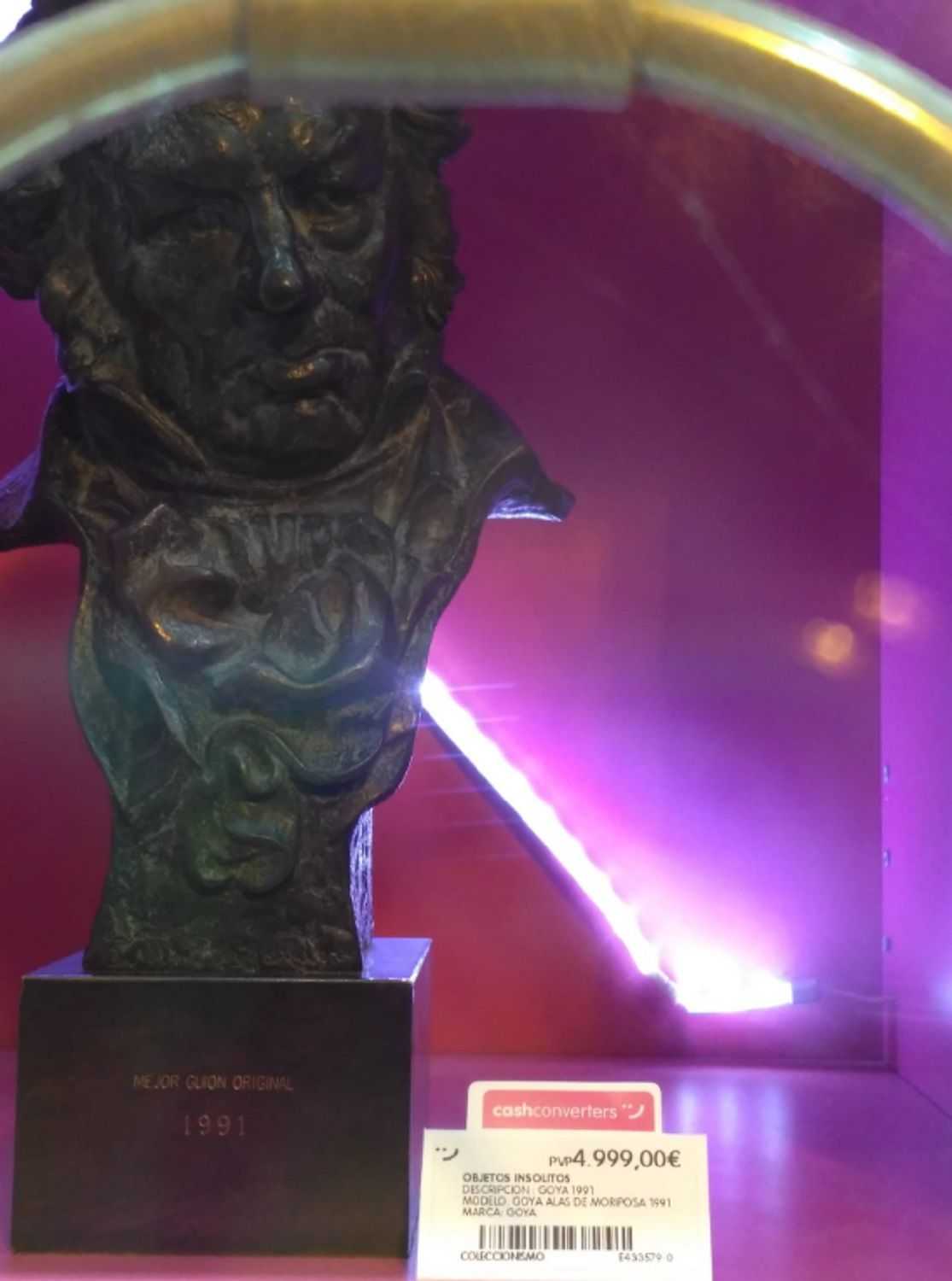 ¿Quién se vende un Goya que ahora vale 5.000 € en un Cash Converters?