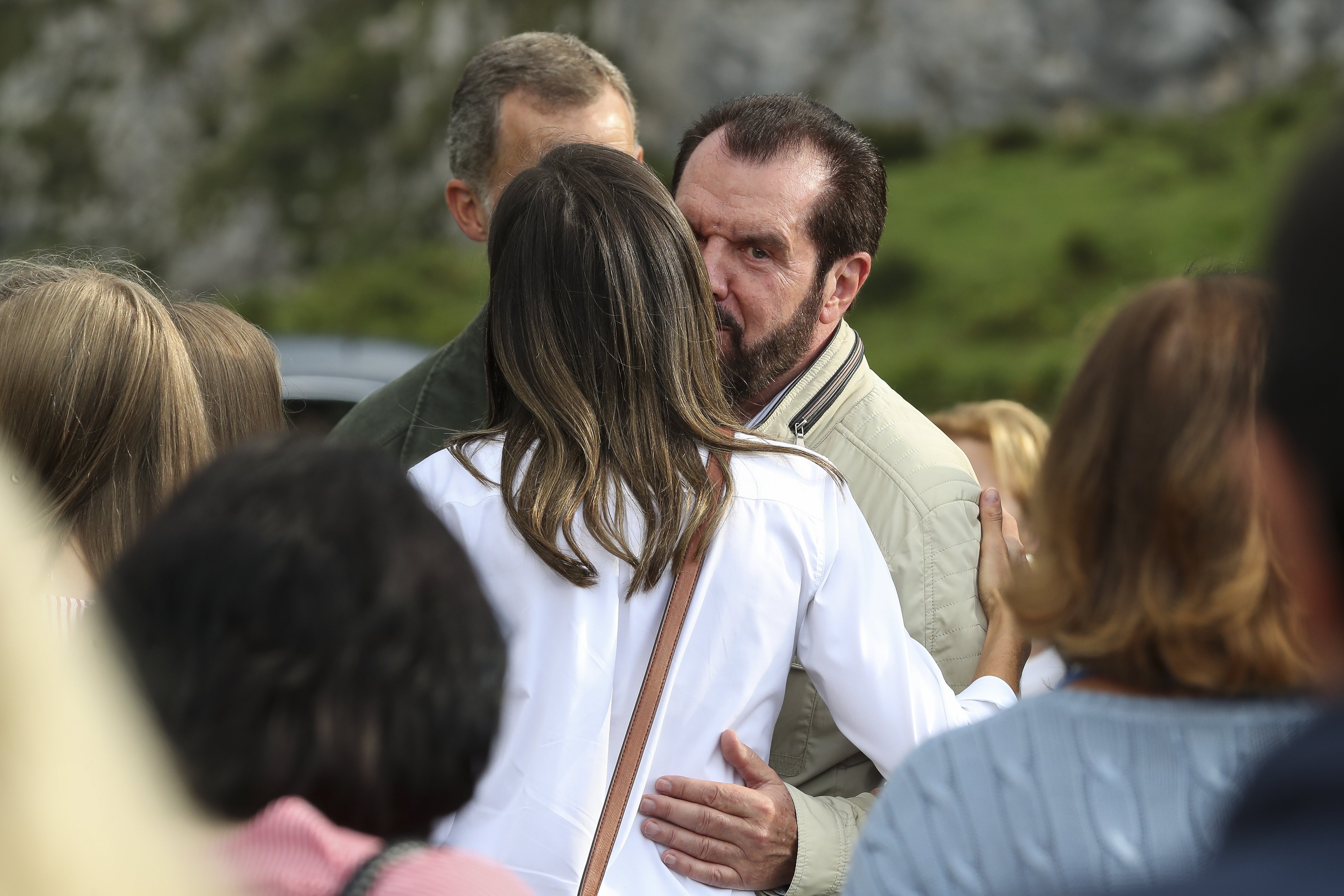 Violento encontronazo entre el padre de Letizia i Peñafiel en Madrid