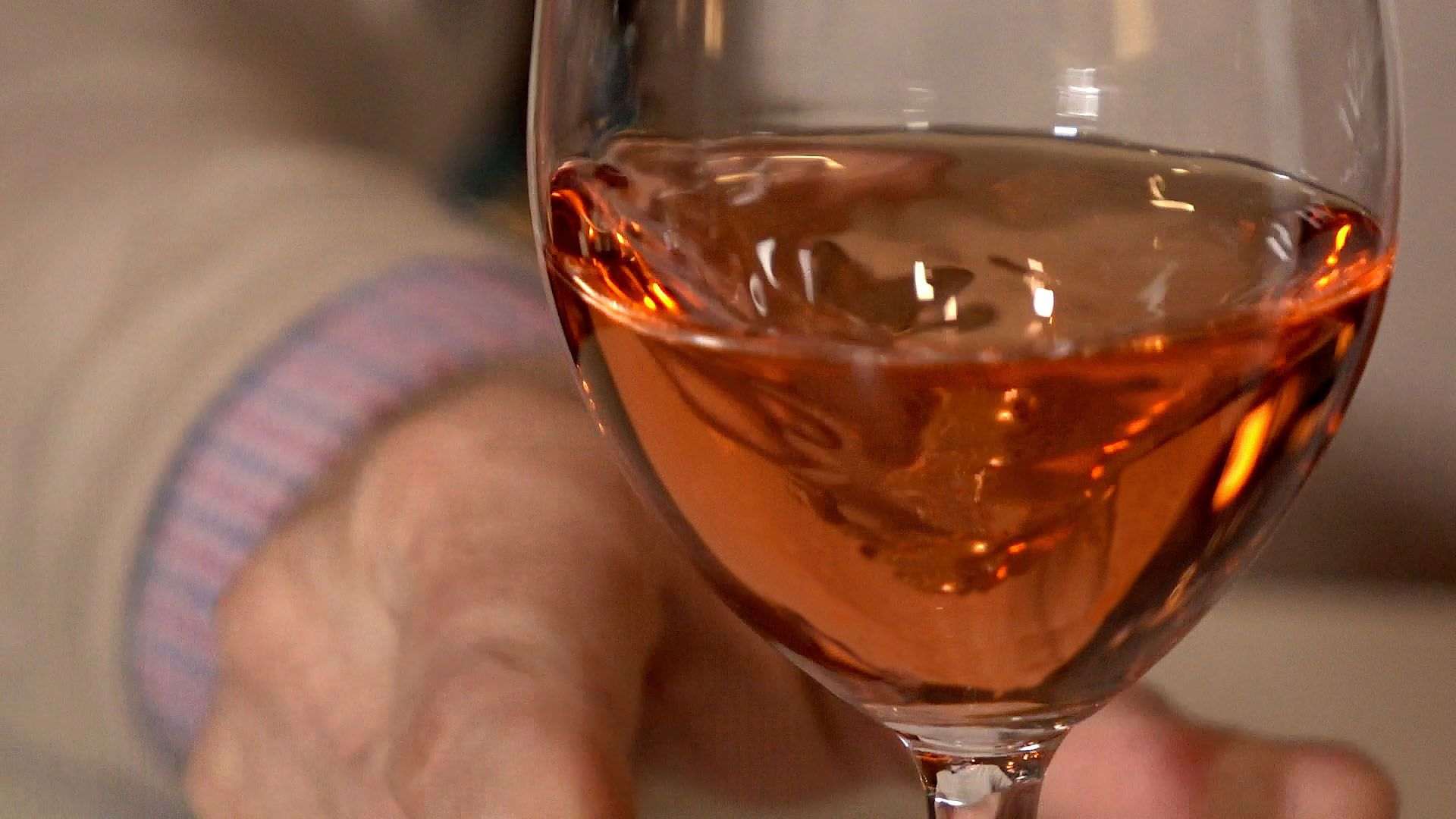 El vino que hace "remolinos" en la copa