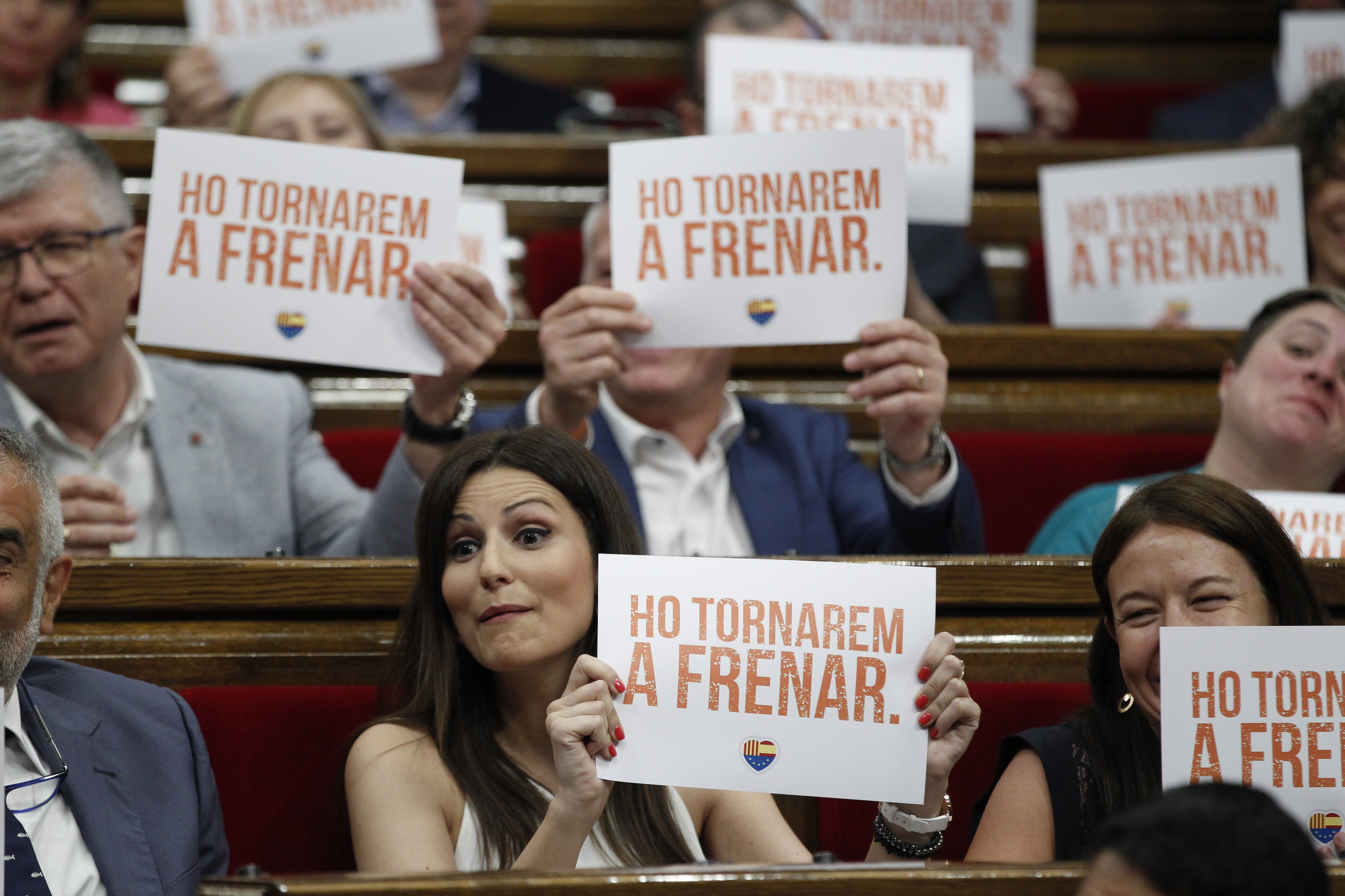 Lorena Roldán, una exindepe, candidata de Cs: "Me presionaron para ir a la Diada"