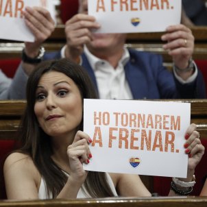 Lorena Roldán, una exindepe, candidata de Cs: "Me presionaron para ir a la Diada"