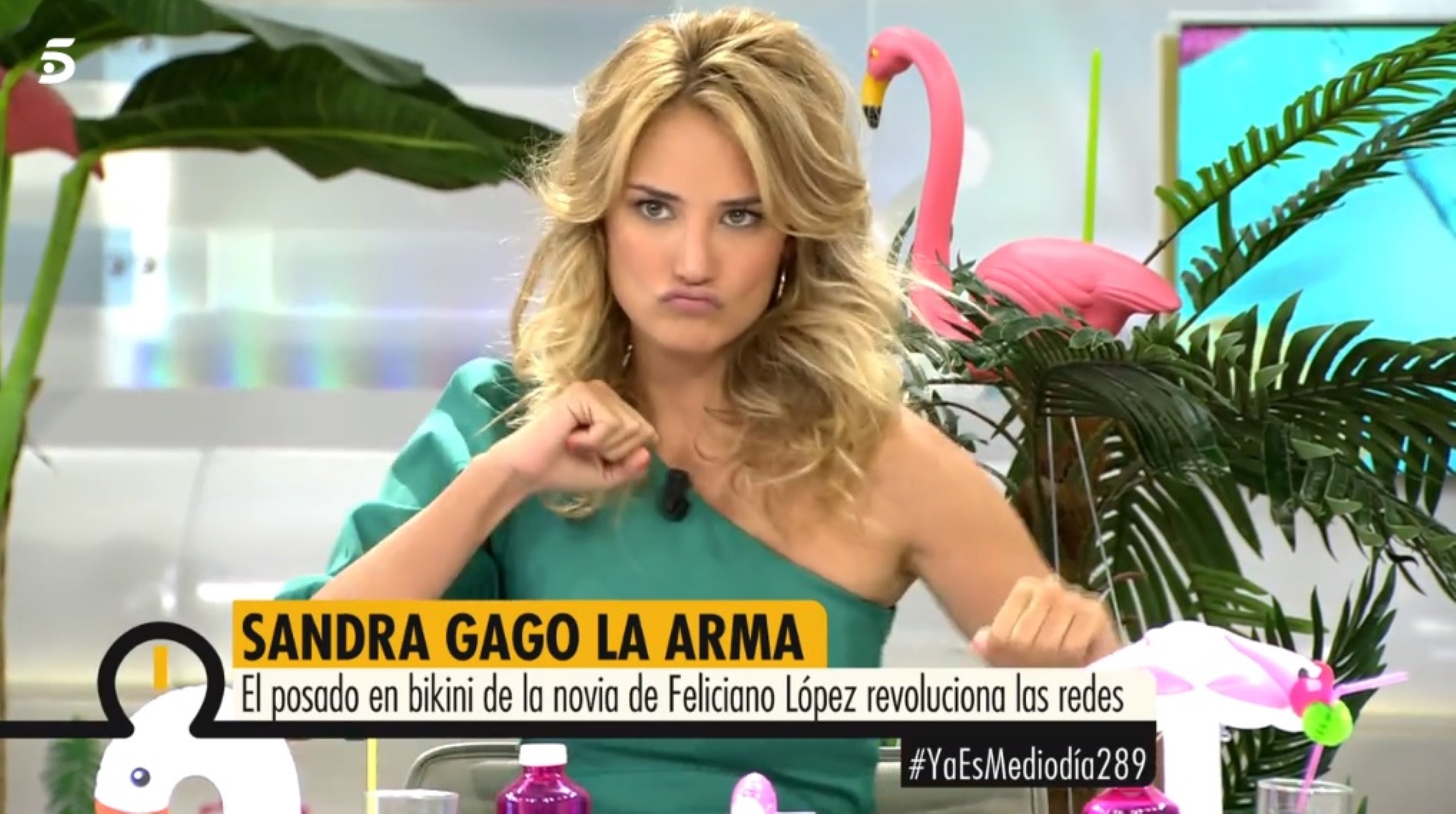 El nu integral d’Alba Carrillo que Telecinco emet en directe