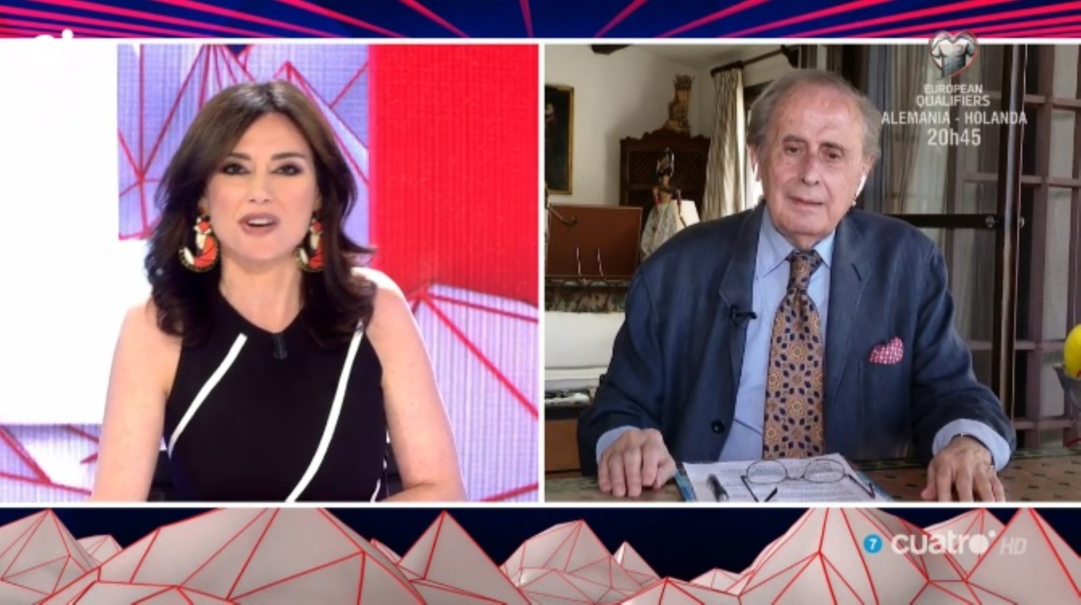 Peñafiel excusa a Juan Carlos por el magreo a Pilar Rahola: "Es un seductor, no un acosador"