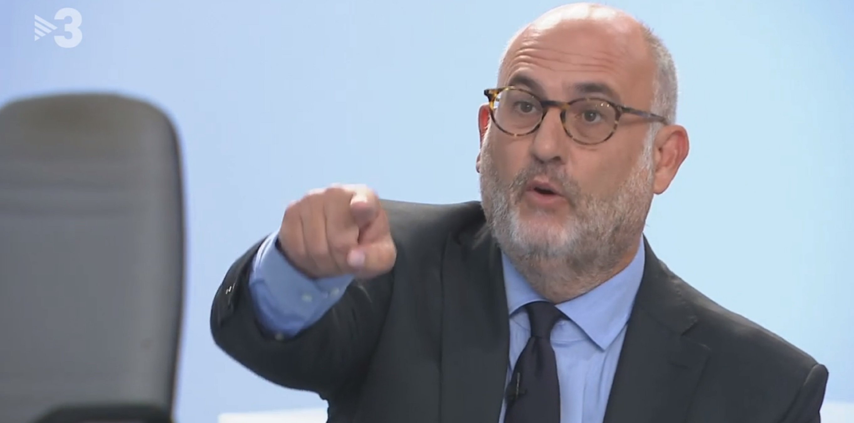 Bronca en directo del 2 de Puigdemont contra TV3 por ridiculizar a Quim Torra