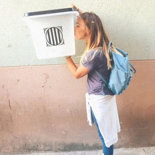 Beth Rodergas urna referendum @bethrodergas