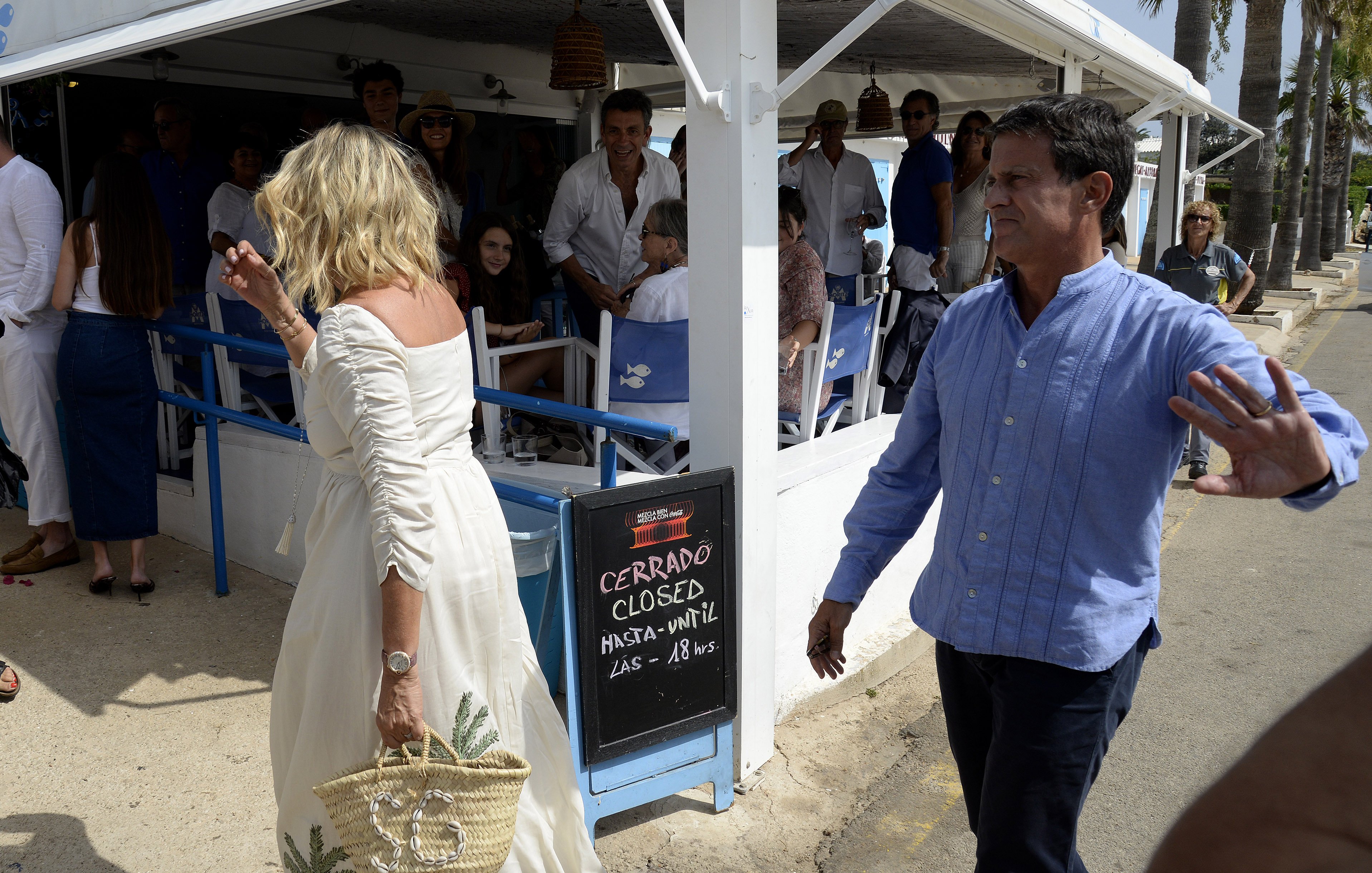 Pilar Eyre destapa els secrets de la boda: Gallardo exultant, Valls sonso