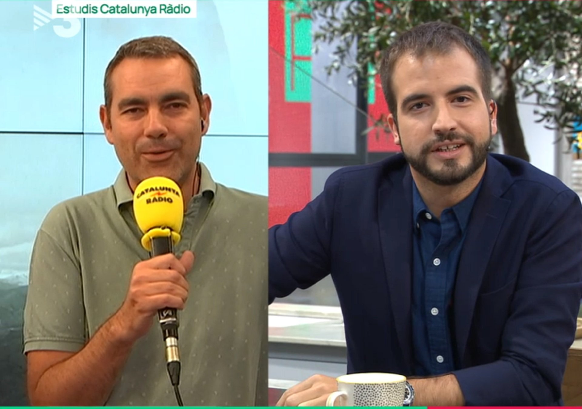 Ustrell pasa factura en TV3 a Catalunya Ràdio recordando que no son líderes