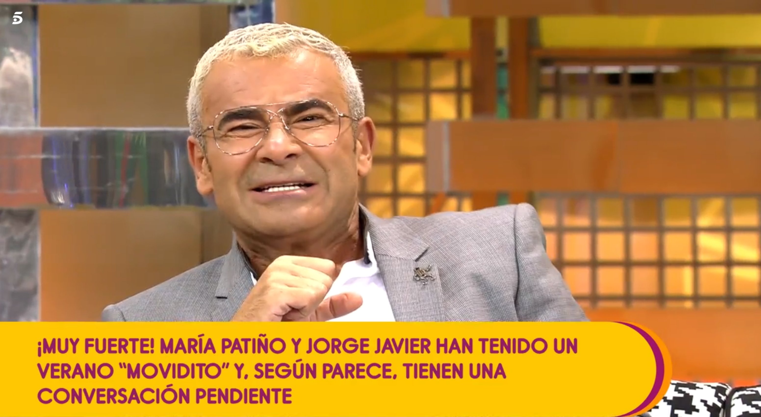 El mal rollo entre Jorge Javier Vázquez y María Patiño: "Pregúntate por qué"