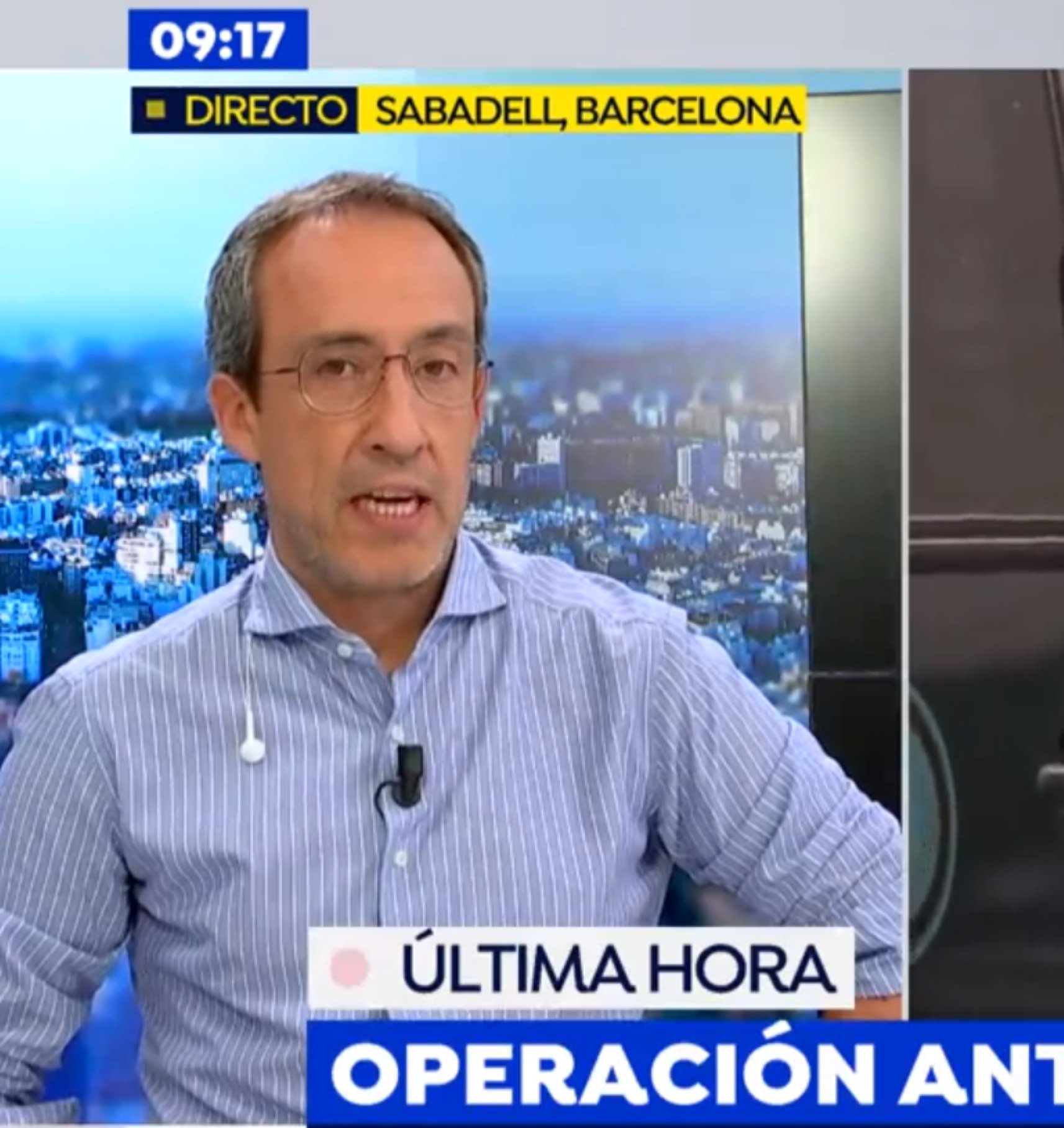 Antena3 assegura que "independentistas radicales preparaban bombas"