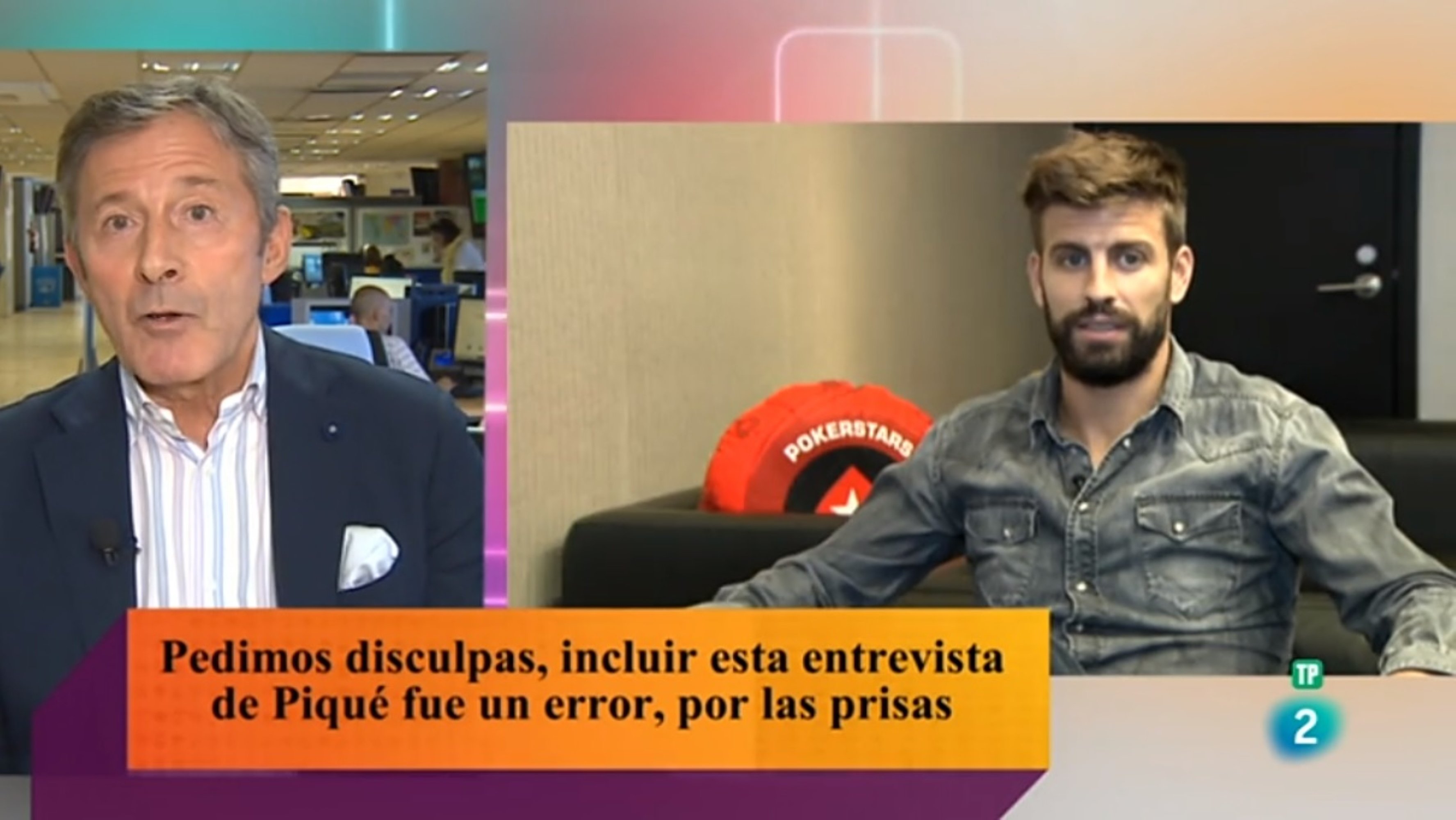 TVE se disculpa por un reportaje de Gerard Piqué en el 'Telediario': "Lo lamentamos"