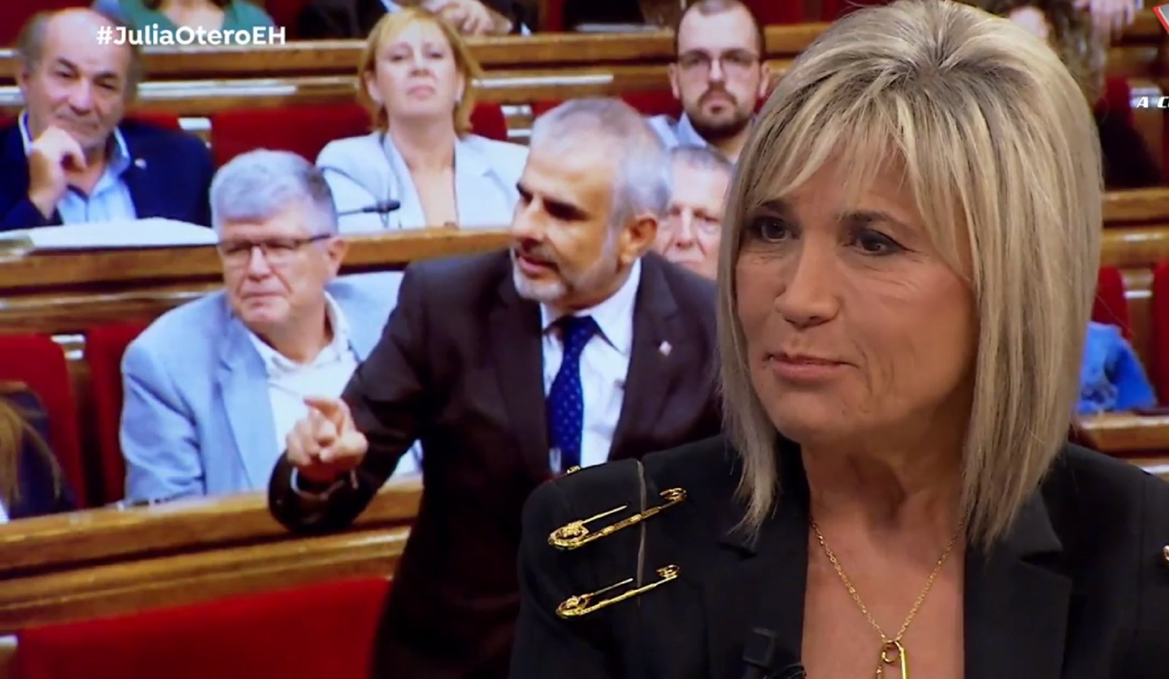 La xarxa insulta Júlia Otero per defensar Catalunya: "pija vieja giliprogre"