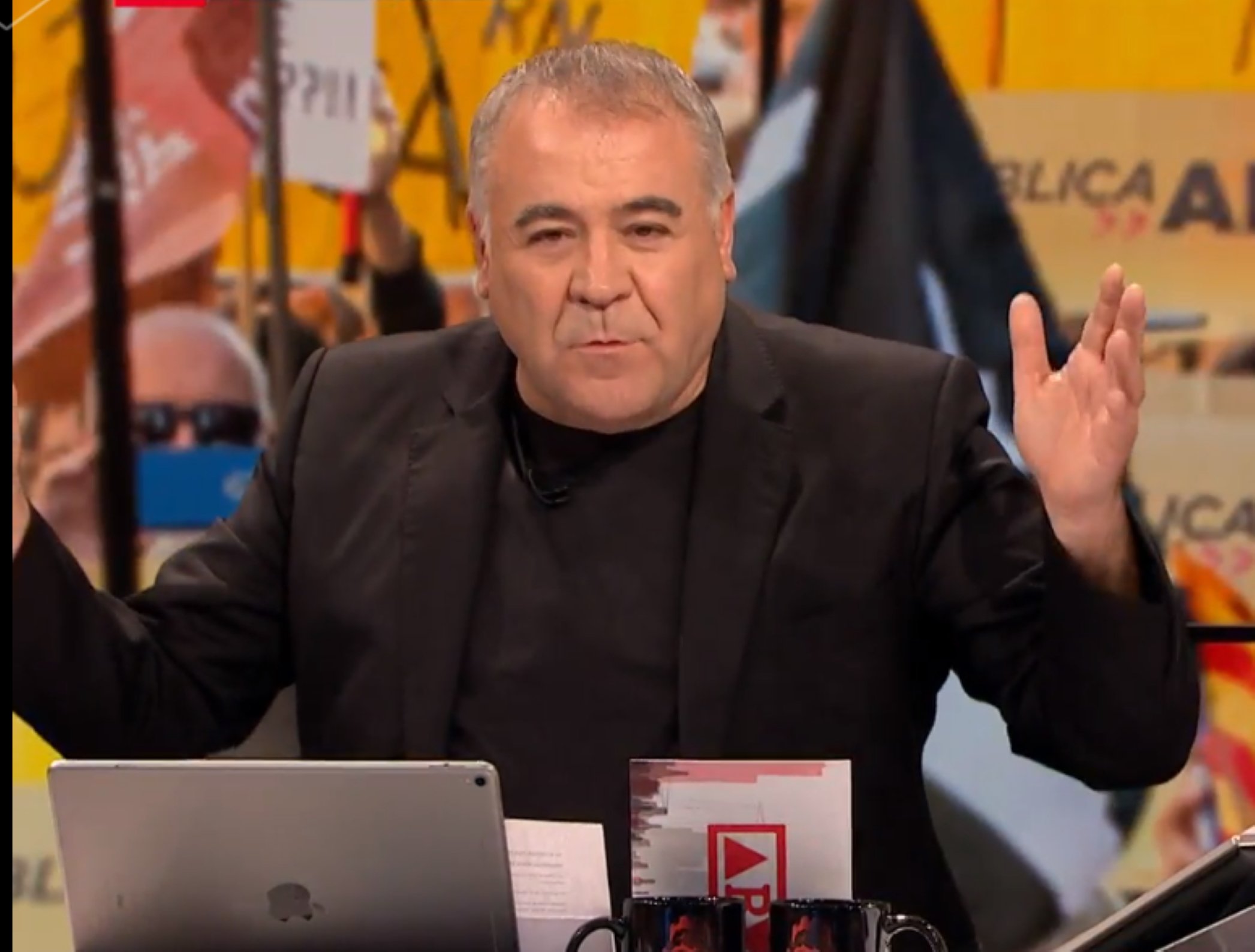 Ferreras mezcla CDR y el atentado de las Torres Gemelas: "Acciones mediáticas"