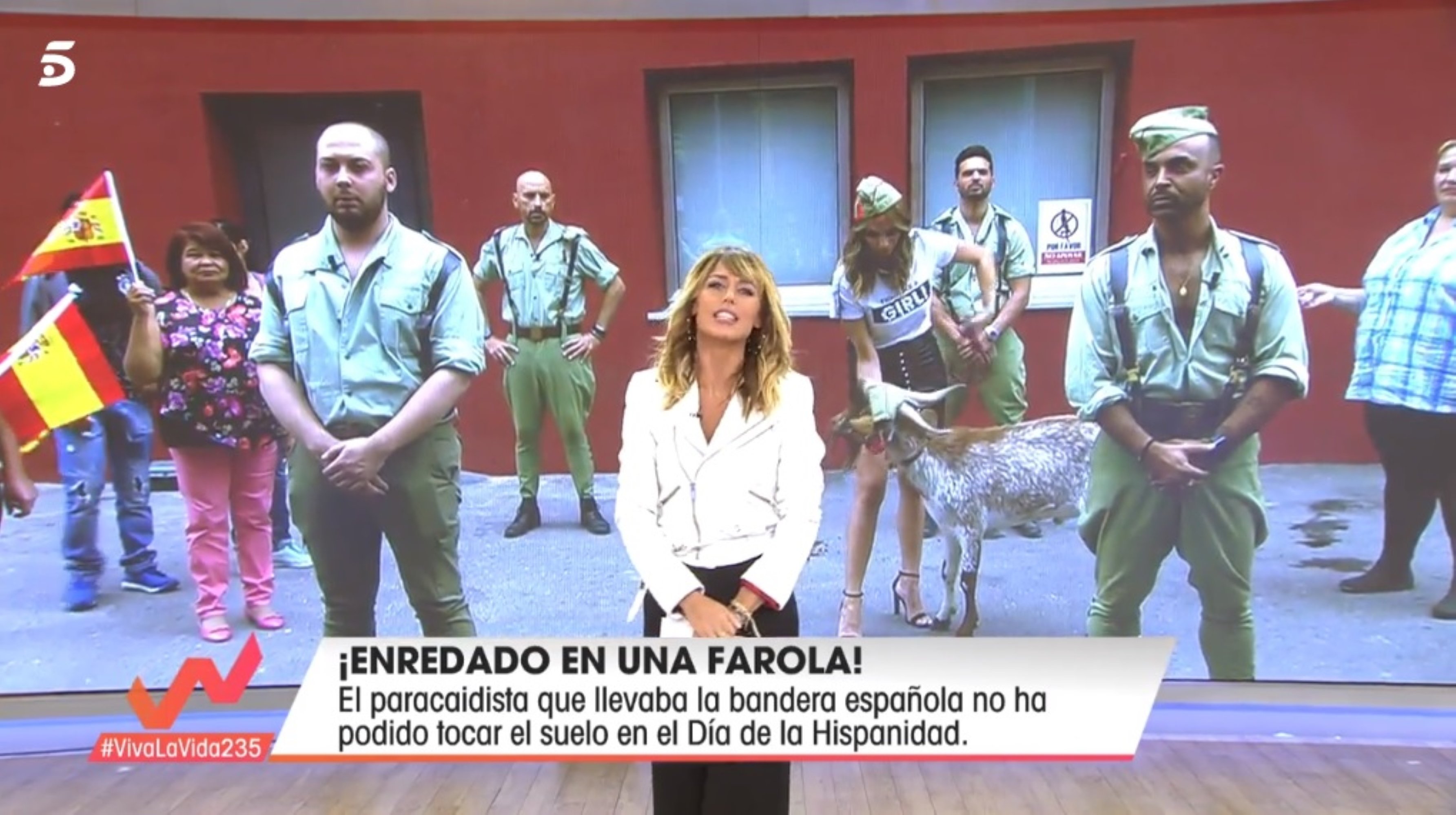 L’unionisme, furiós amb Telecinco per unes disfresses de La Legió