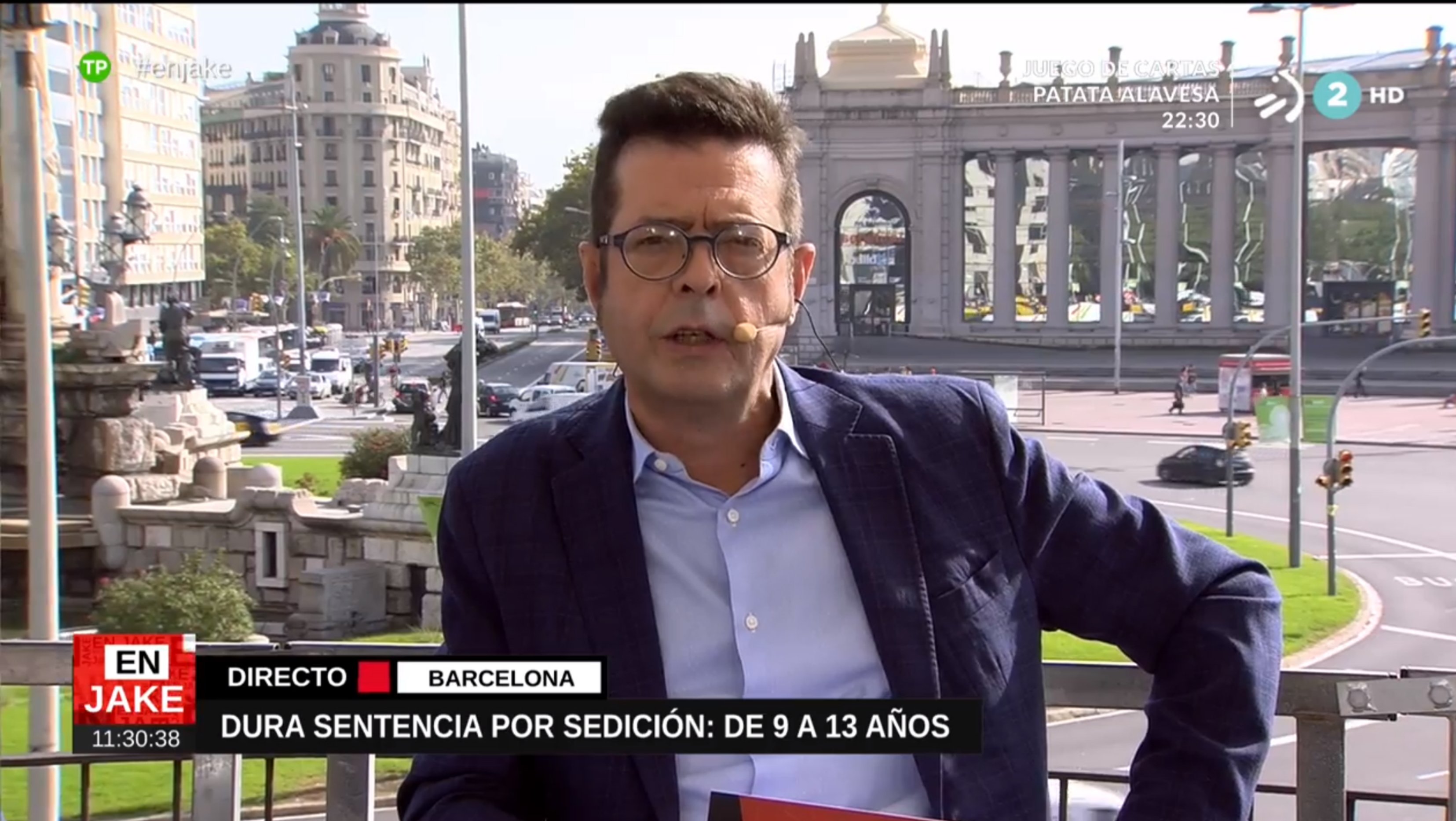 La tele vasca se instala en Barcelona y tilda la sentencia de "barbaridad"